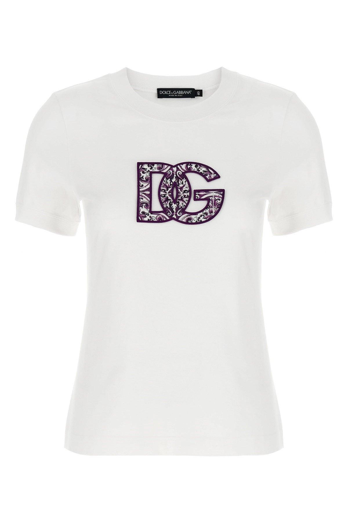 【D&G】DOLCE&GABBANA★ LOGO トップス♡タグ付❤︎未使用 Dolce & Gabbana D&g Paint Drip Logo T-shirt (8-12 Years