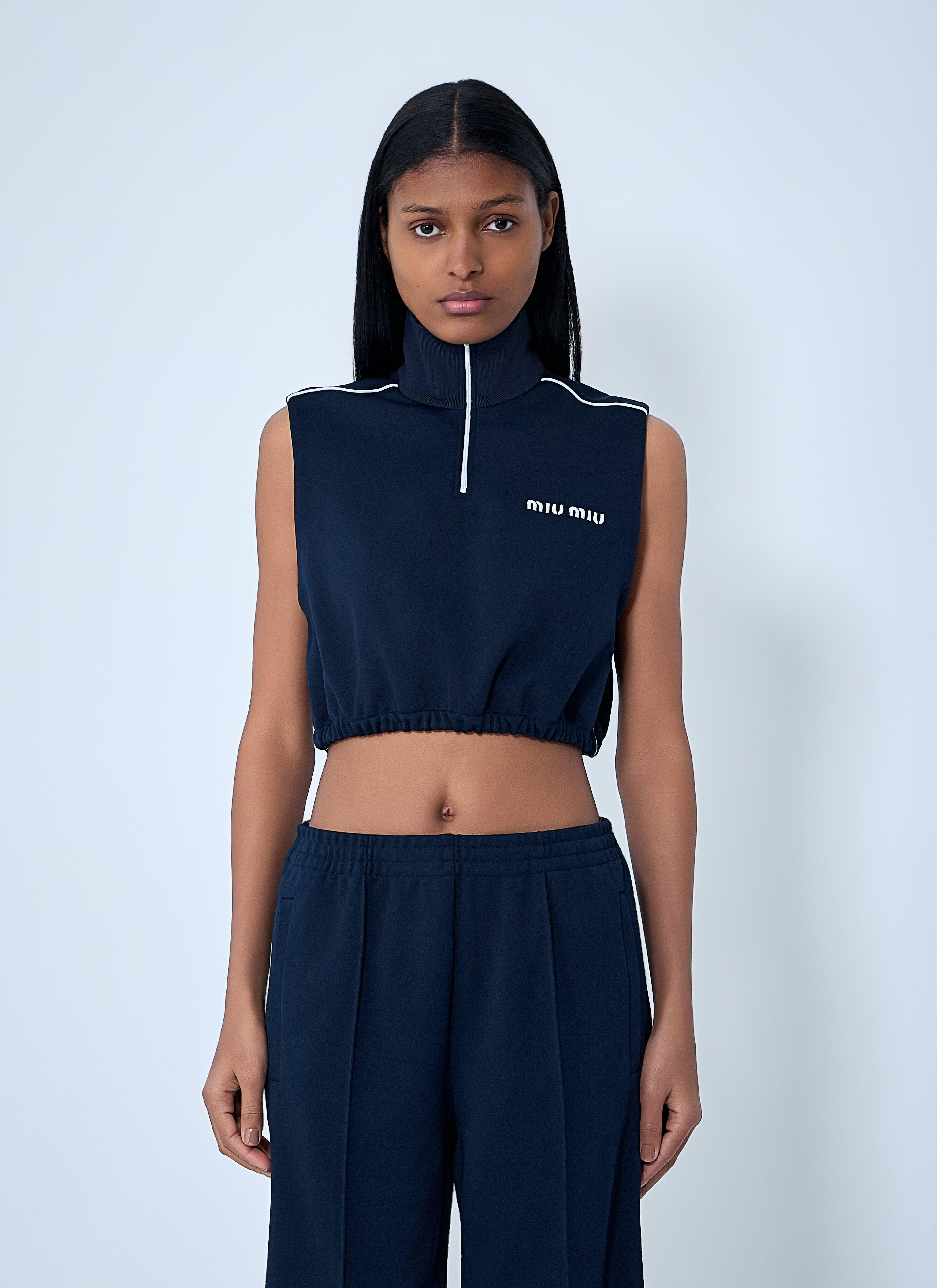 Miu Miu Sleeveless and tank tops for Women | Online Sale up to 48