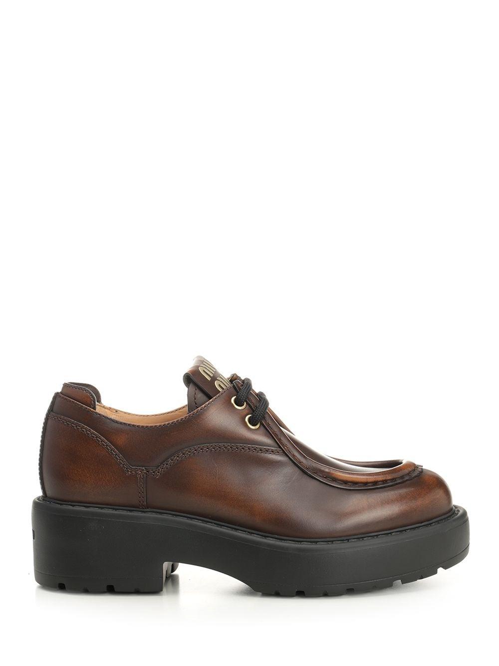 Miu Miu Lace-ups for Women | Online Sale up to 42% off | Lyst