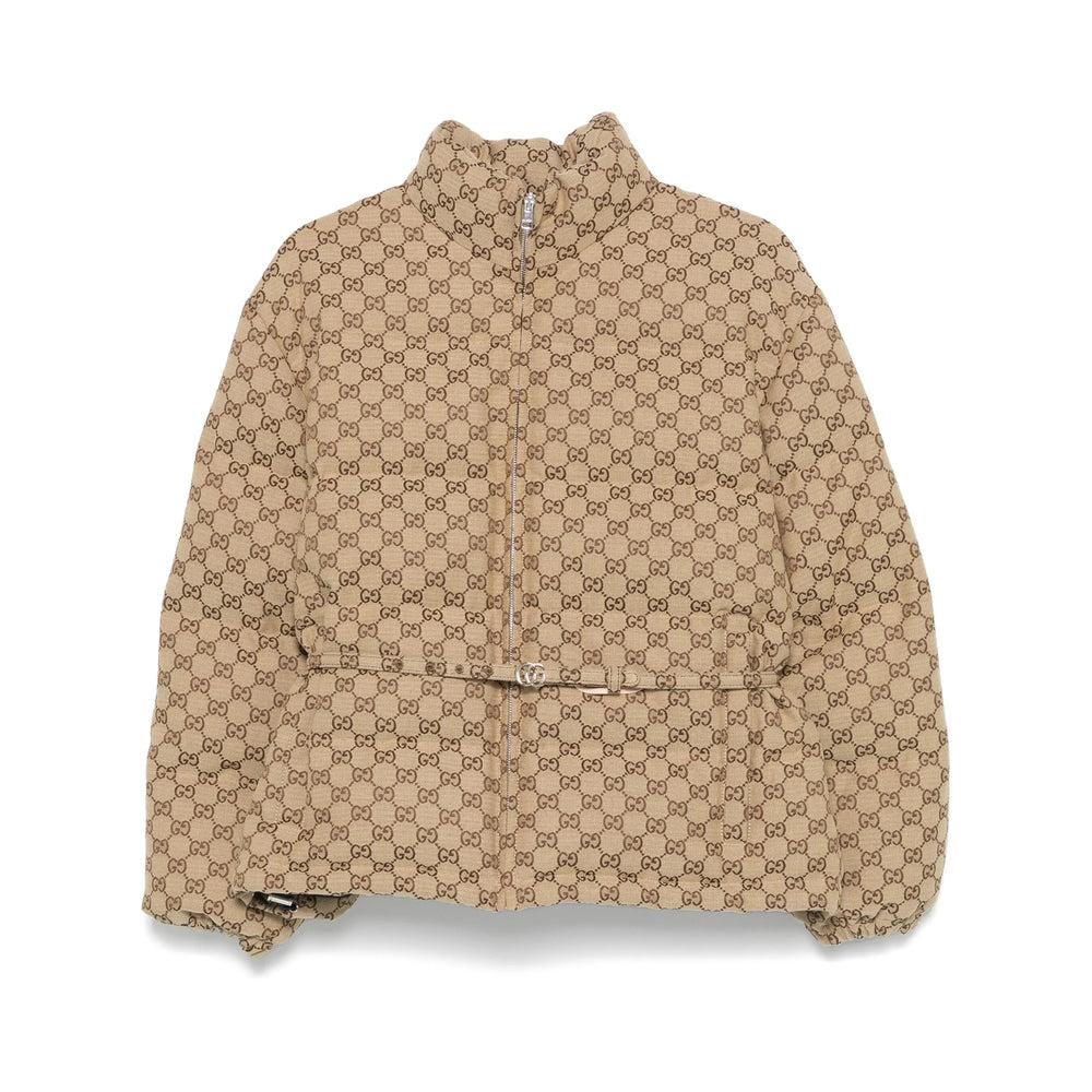GUCCI レース ノーカラージャケット パープル Women's Gucci Casual jackets | Lyst