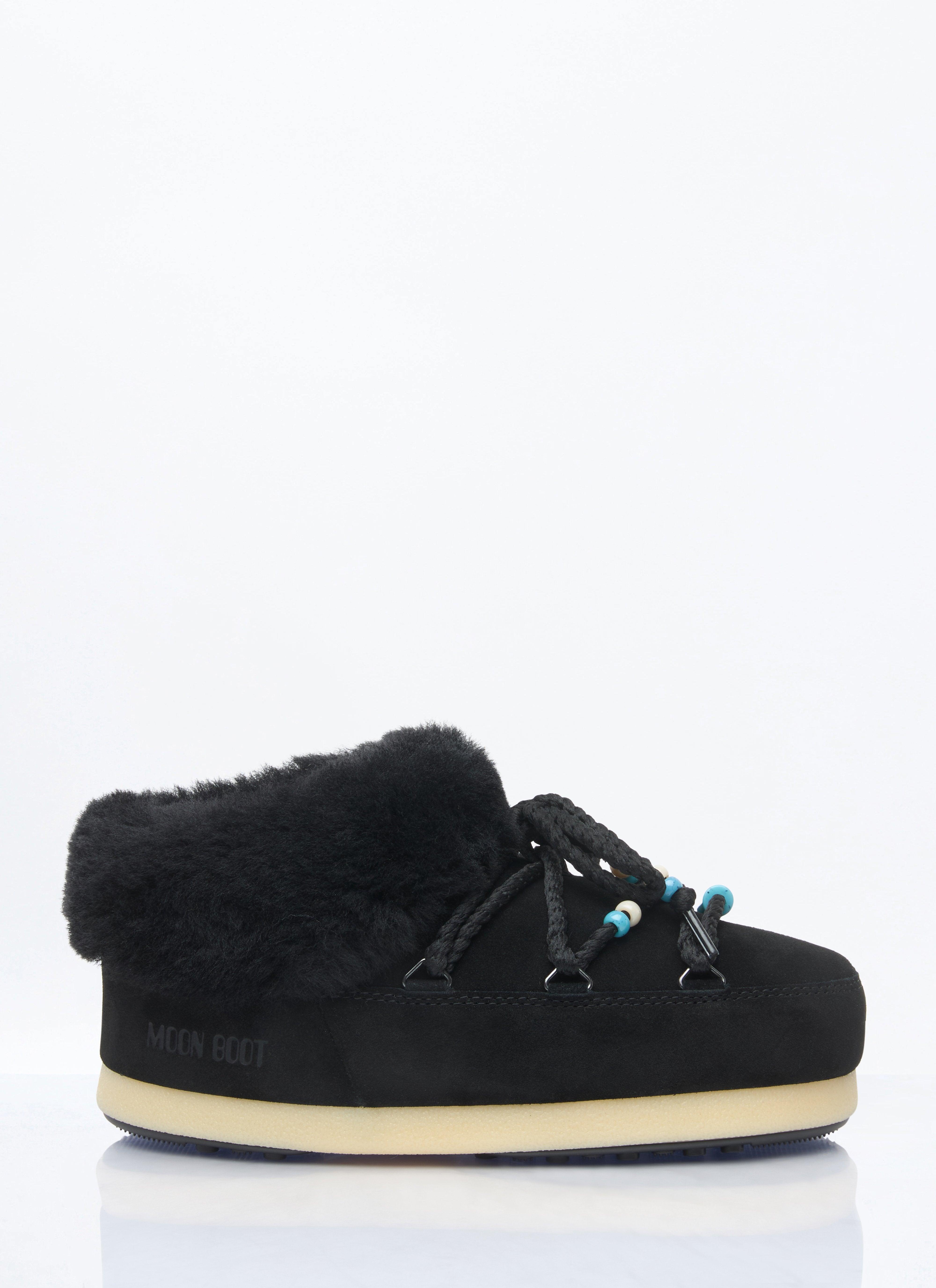 サンダル・ミュール MOON BOOT felt and suede park clogs 80D2470090 PARK BEIGE FELT CLOGS | Moon Boot®