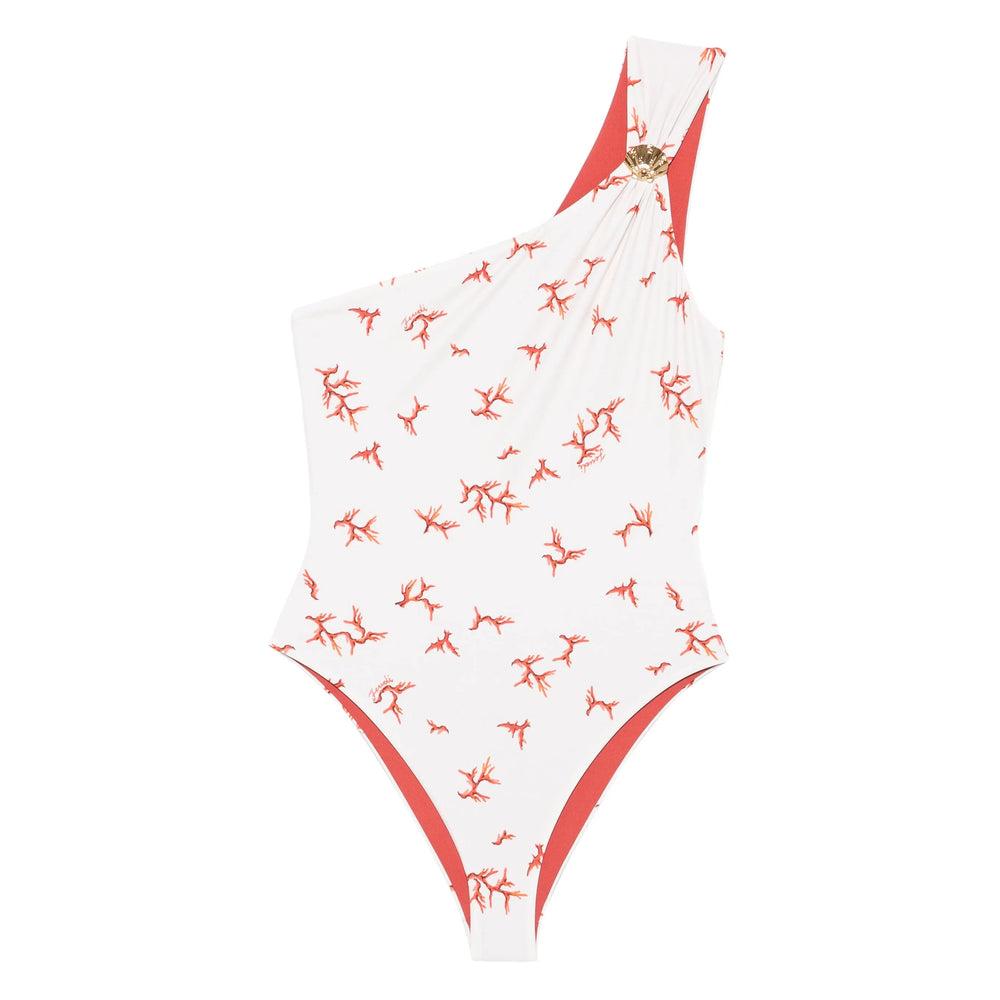 ワンピース水着 FENDI MICRO PATCHWORK PRINT SWIMSUIT Swimsuit Technical fabric Red | Fendi