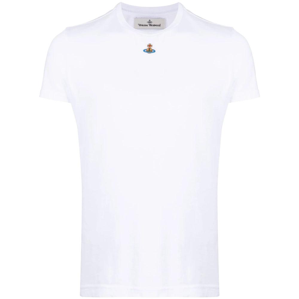 Vivienne Westwood｜SHORT-SLEEVED ROUND NECK T-SHIRTS (TI VIVIENNE WESTWOOD MENS T-SHIRT BIG LOGO GRAPHIC DESIGN SHORT