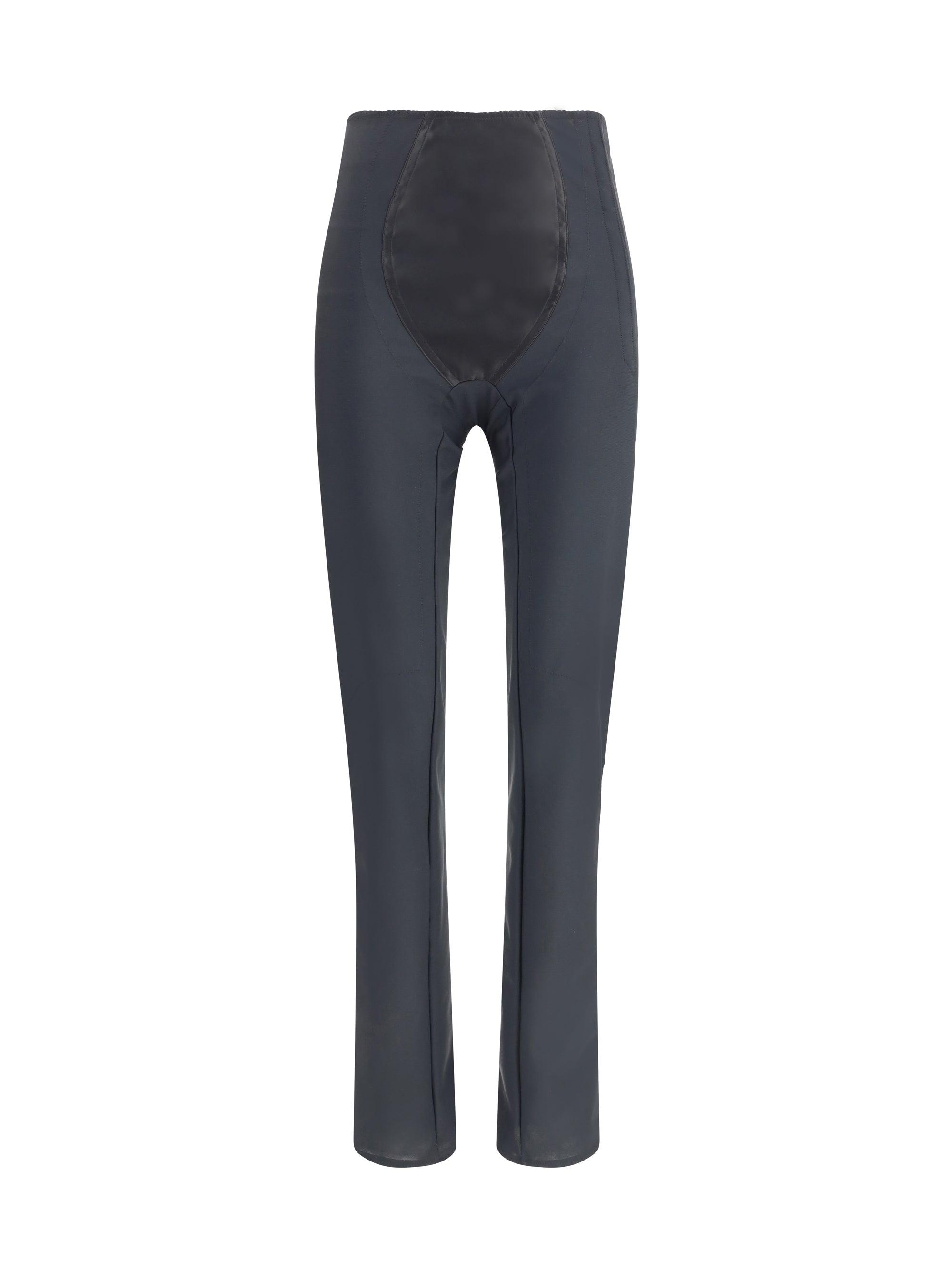 スパッツ・レギンス Dolce&Gabbana Leggings In Stretch Satin Stretch satin leggings in Black for Women | Dolce&Gabbana® US