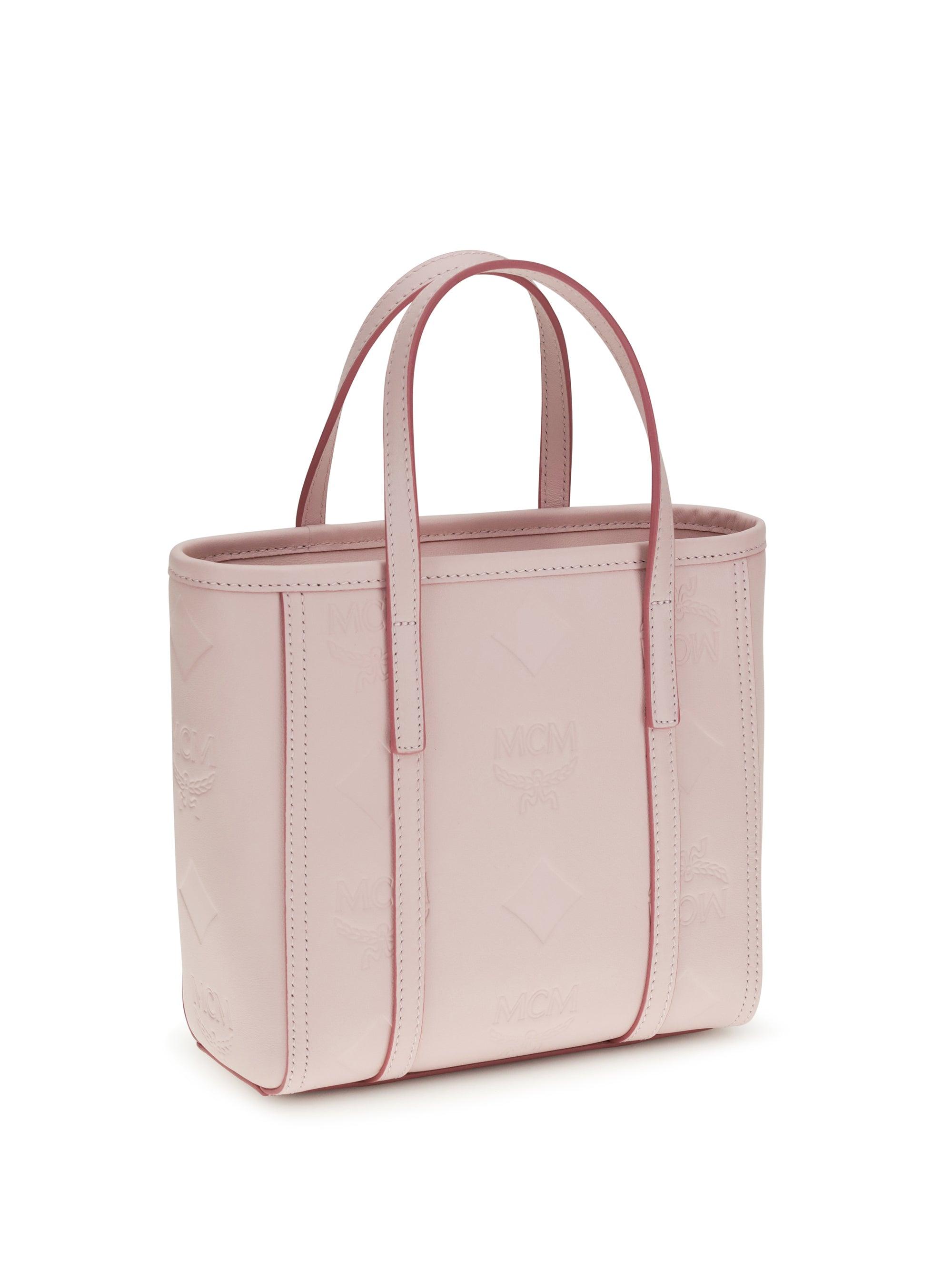 Pink MCM Tote bags for Women | Lyst
