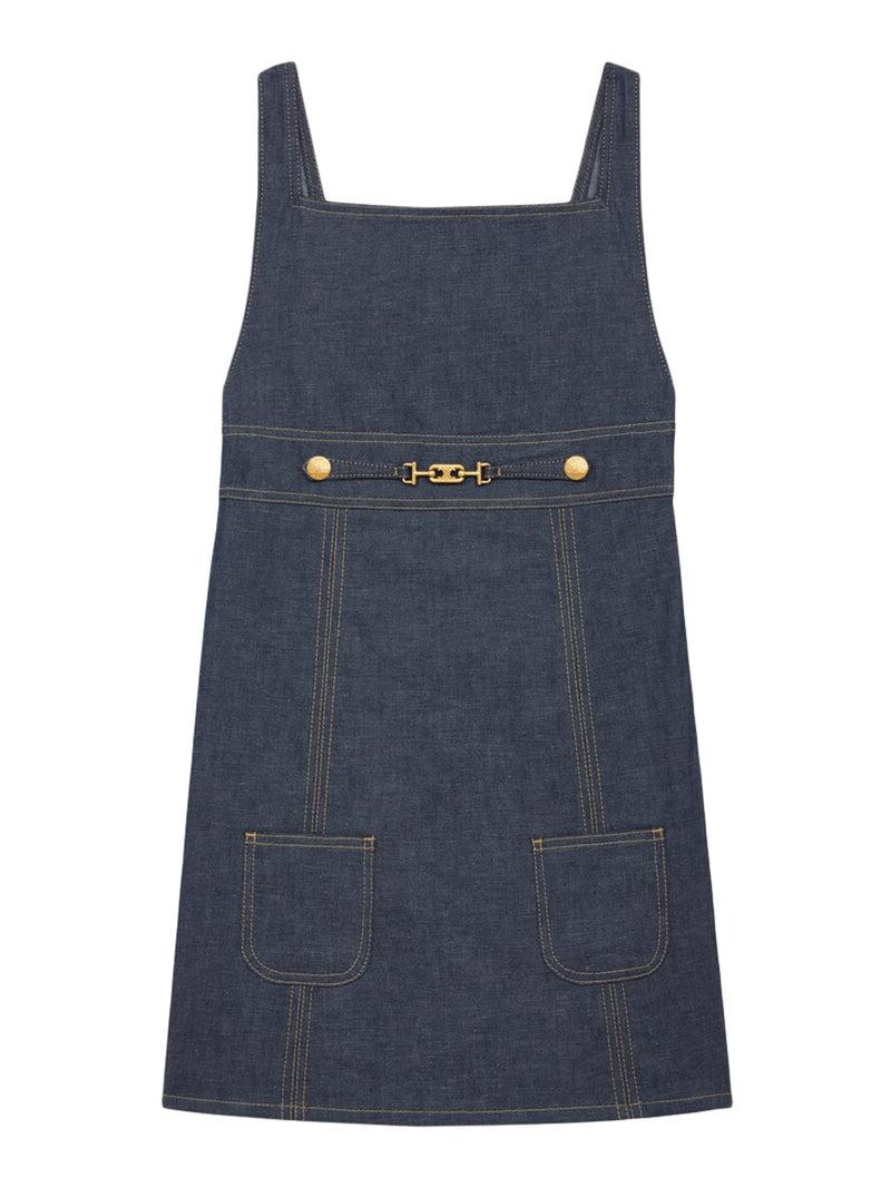 CELINE｜DRESSES (TRIOMPHE MINI DRESS (2X26N759Y 07JD)) CELINE｜DRESSES (TRIOMPHE MINI DRESS (2X26N759Y 07JD