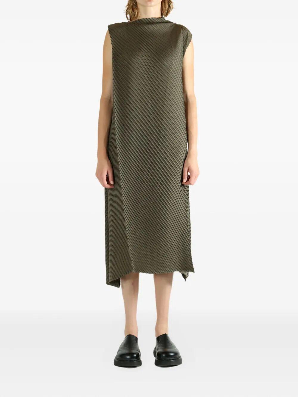ワンピース ISSEY MIYAKE 'Hempen' dress HEMPEN Dress Moegi Green – ISSEY MIYAKE EU