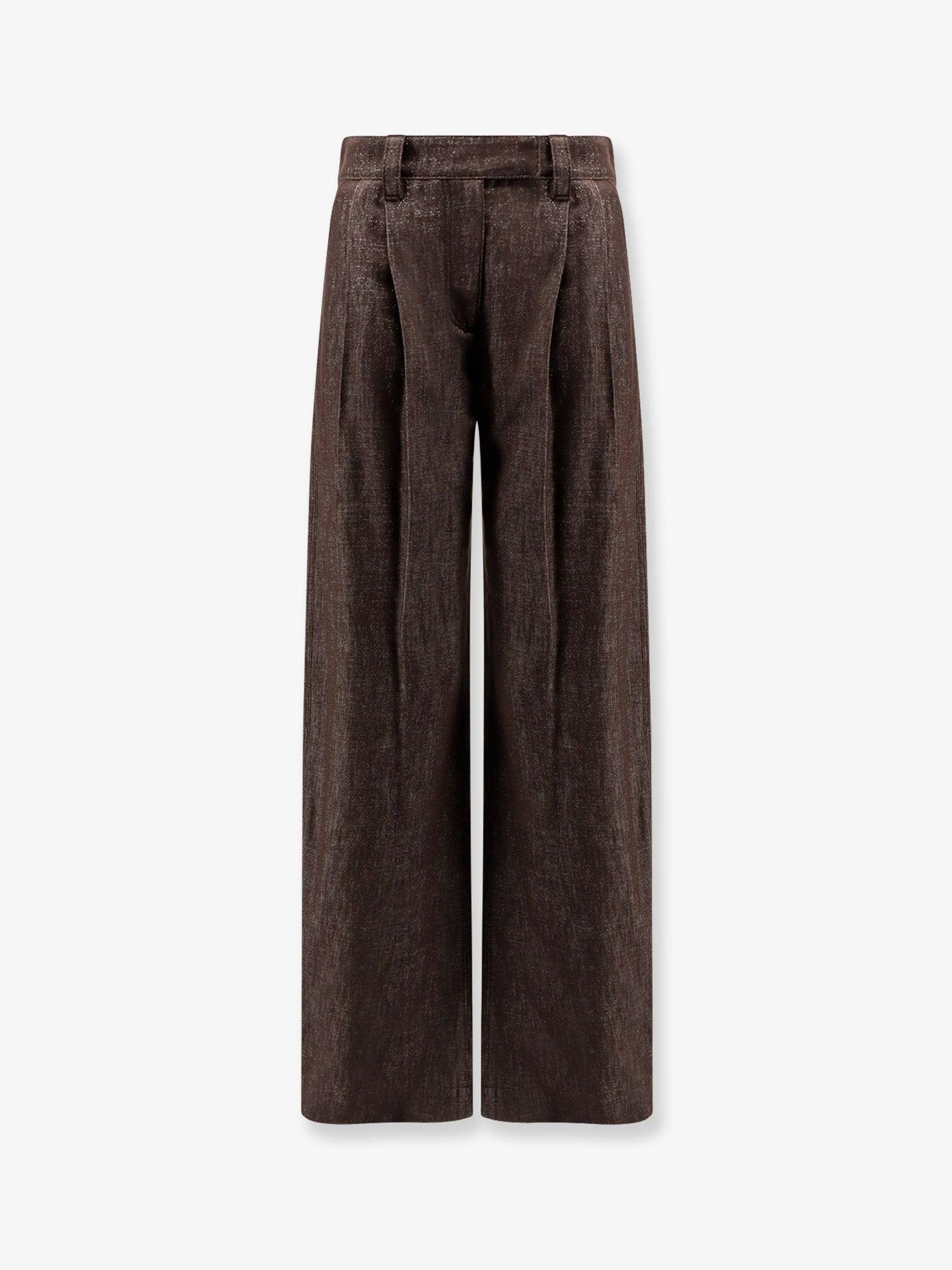 デニム・ジーパン Brunello Cucinelli Denim Trousers With Lurex Profile Brunello Cucinelli Denim Trousers With Lurex Profile in