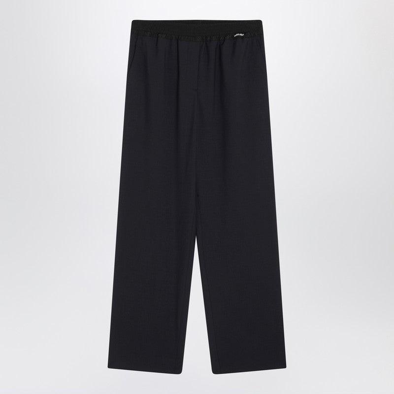 【値下げ不可】Miu Miu Wool Slacks Pants Miu Miu Pants for Women | Online Sale up to 59% off | Lyst