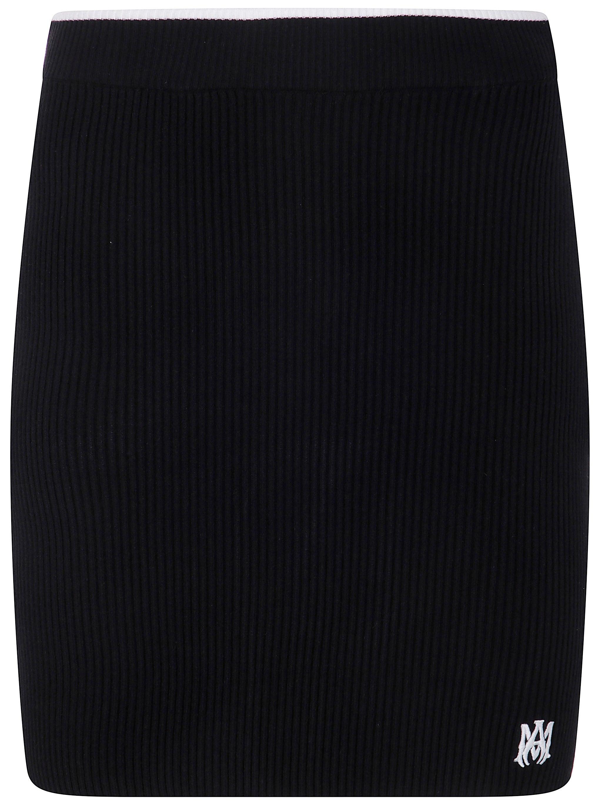 ワンピース AMIRI Women Mid Skirts KNRS1008 BLACK Black Amiri Skirts for Women | Online Sale up to 89% off | Lyst