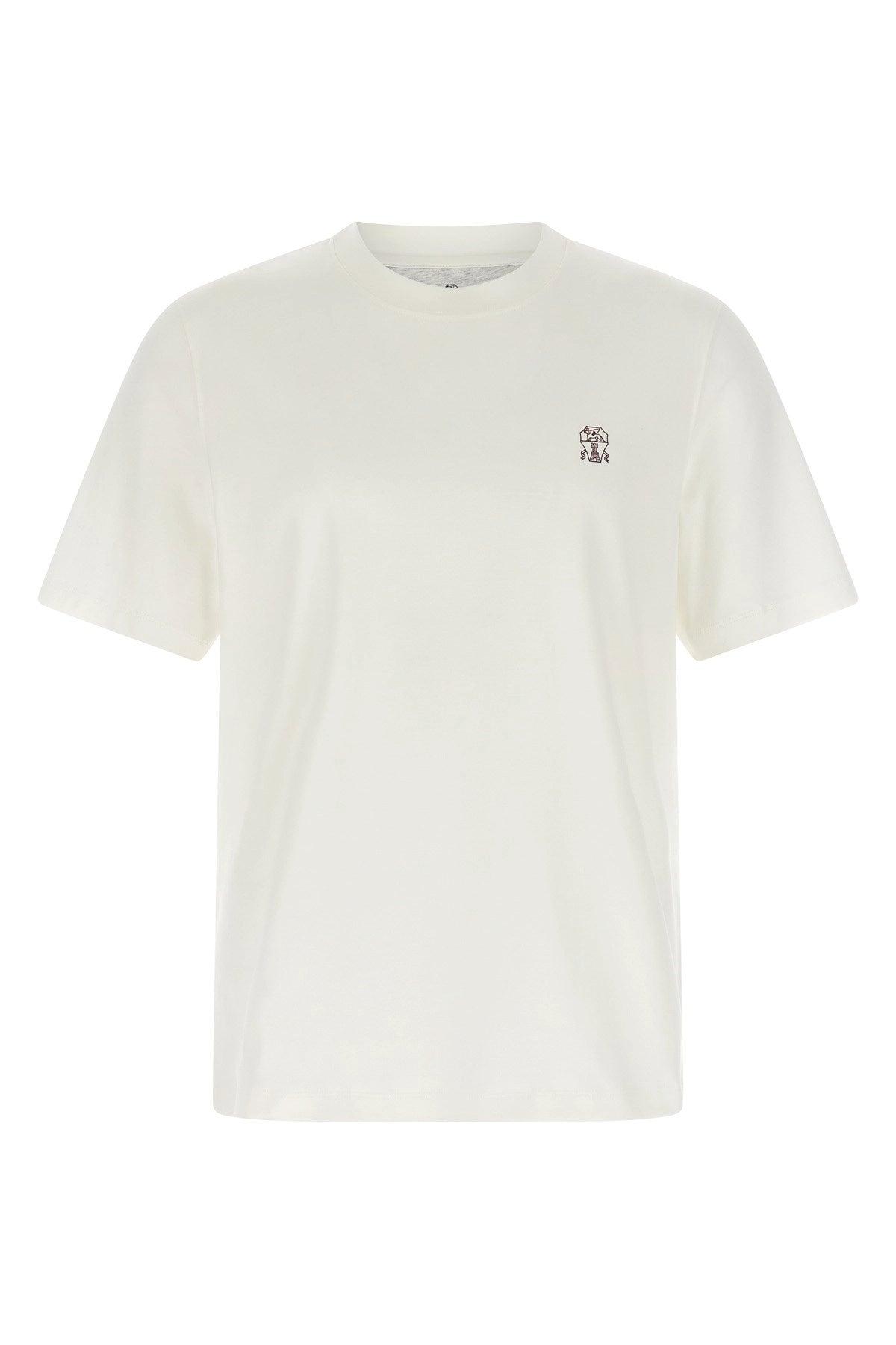 Brunello Cucinelli【関税送料込】ロゴジャージーTシャツ Brunello Cucinelli【関税送料込】ロゴジャージーTシャツ