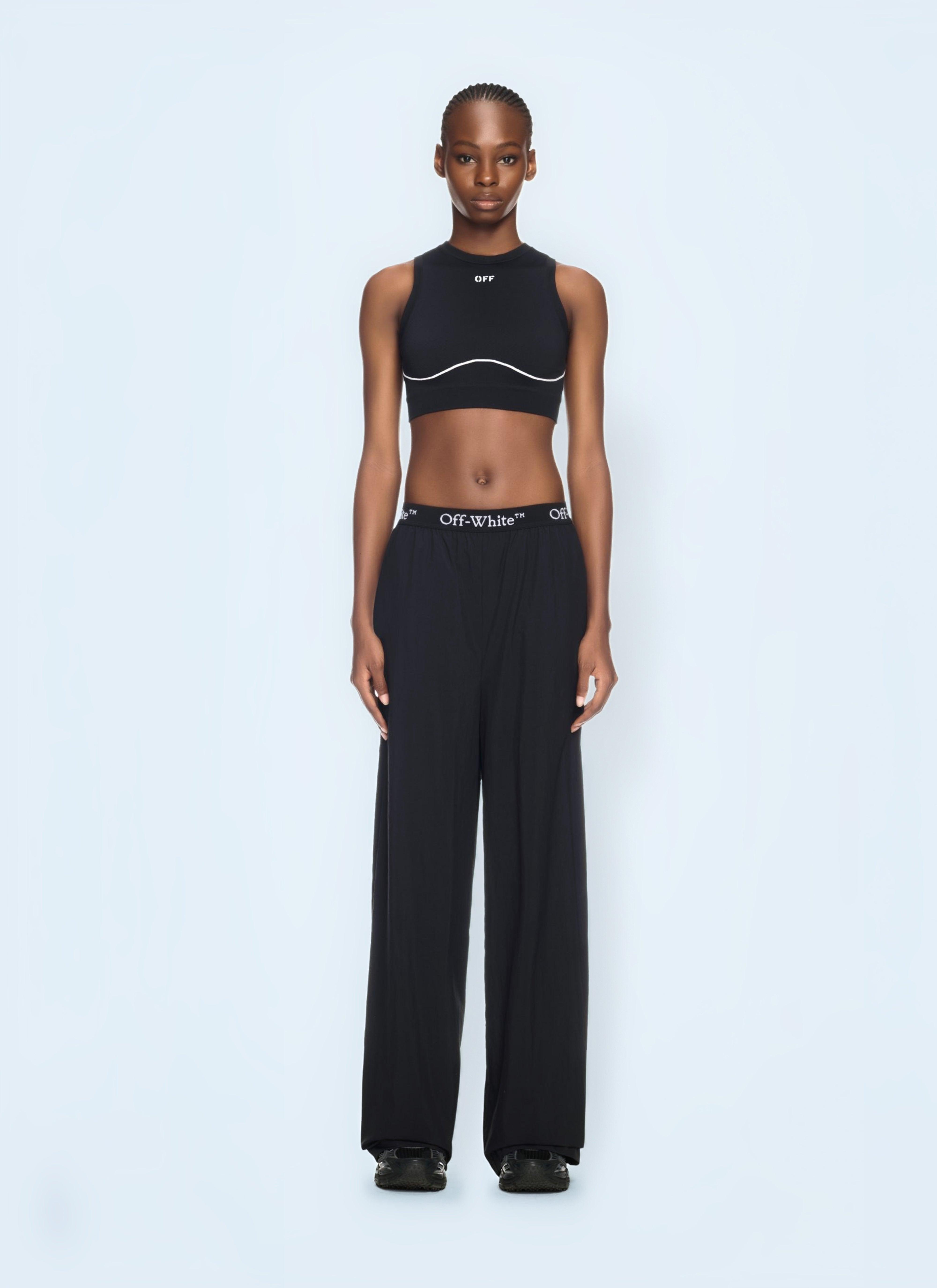 【送料&関税込】Off-White Black Stretch Viscose Top 12539084RD_14_f.jpg