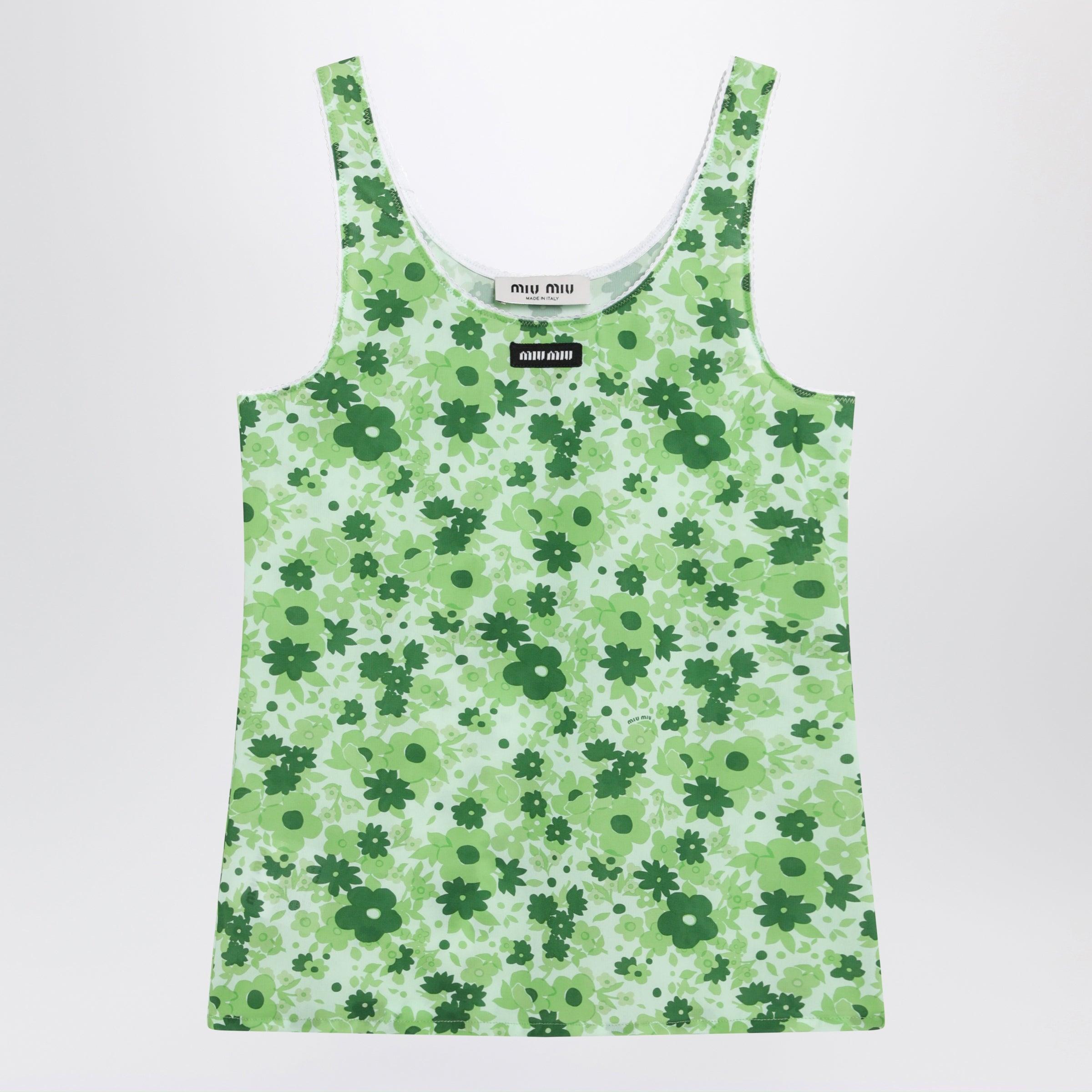 Miu Miu Sleeveless and tank tops for Women | Online Sale up to 49