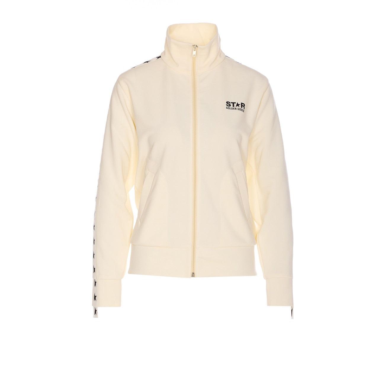 ジャケット Golden ZIPPED DENISE TRACK JACKET Golden Goose Zipped Denise Track Jacket in Natural | Lyst