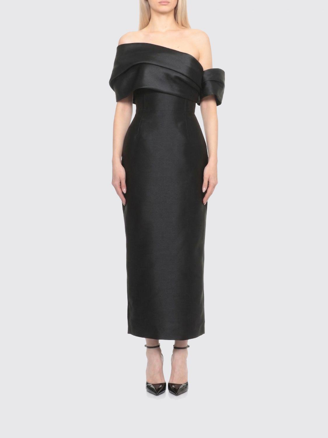 strapless open back dress Milly Pleat Midi Dress (Brown) | Love Cherish