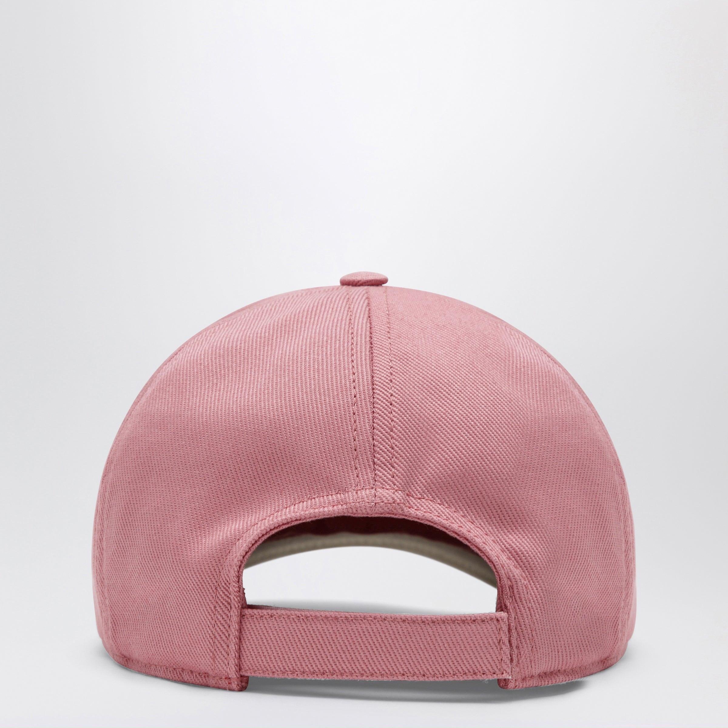 Miu Miu Baseball Cap in Pink | Lyst