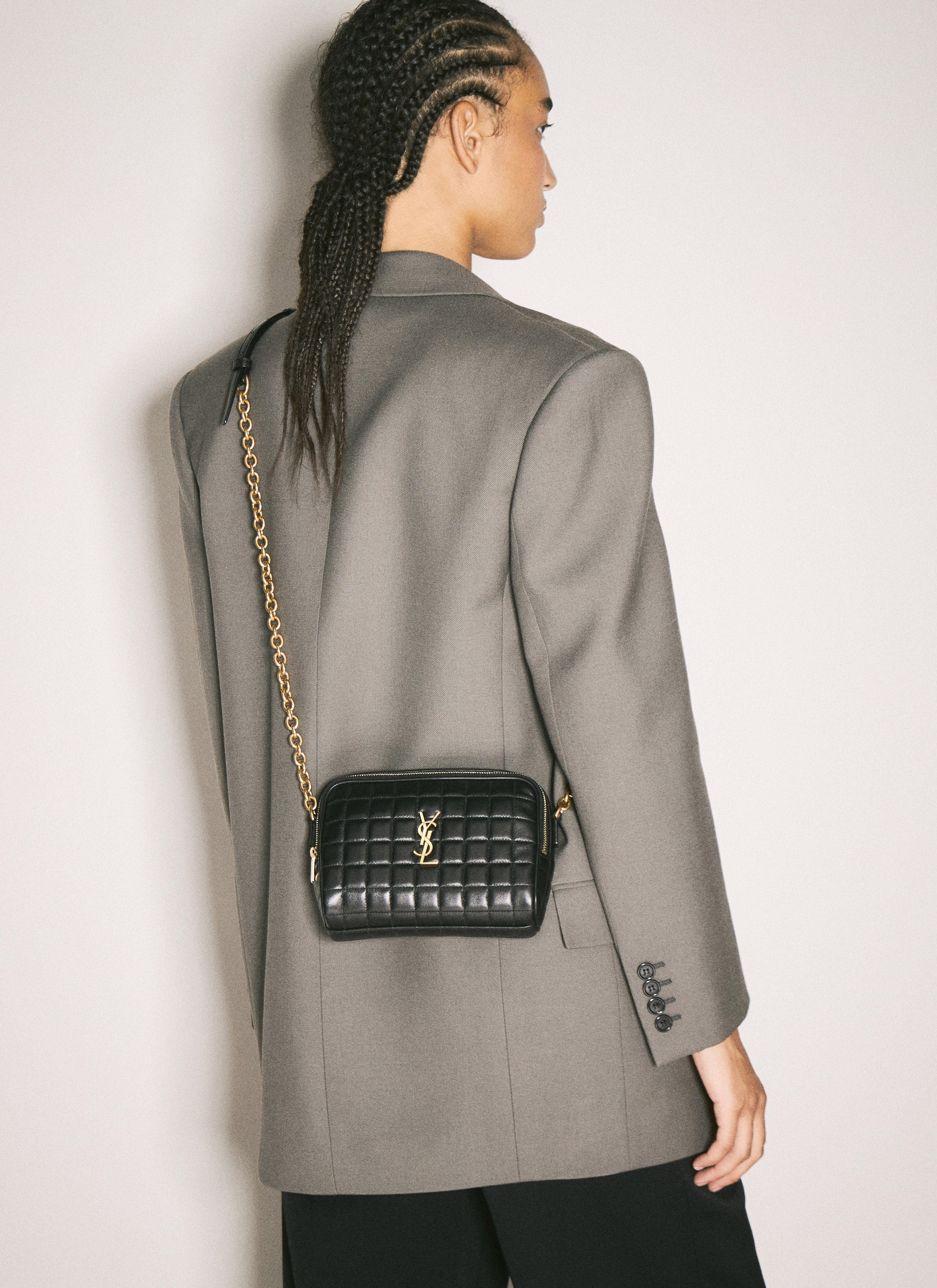 【関税＆送料込み】Saint Laurent Cassandre MatelassAC CarrA Saint Laurent Cassandre Matelassé Large Zipped Pouch In