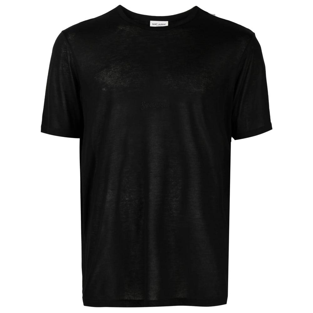 ★【SAINT LAURENT】★SHORT-SLEEVED ROUND NECK T-SHIRT.S★ Saint Laurent T-Shirt | Saint Laurent | YSL US