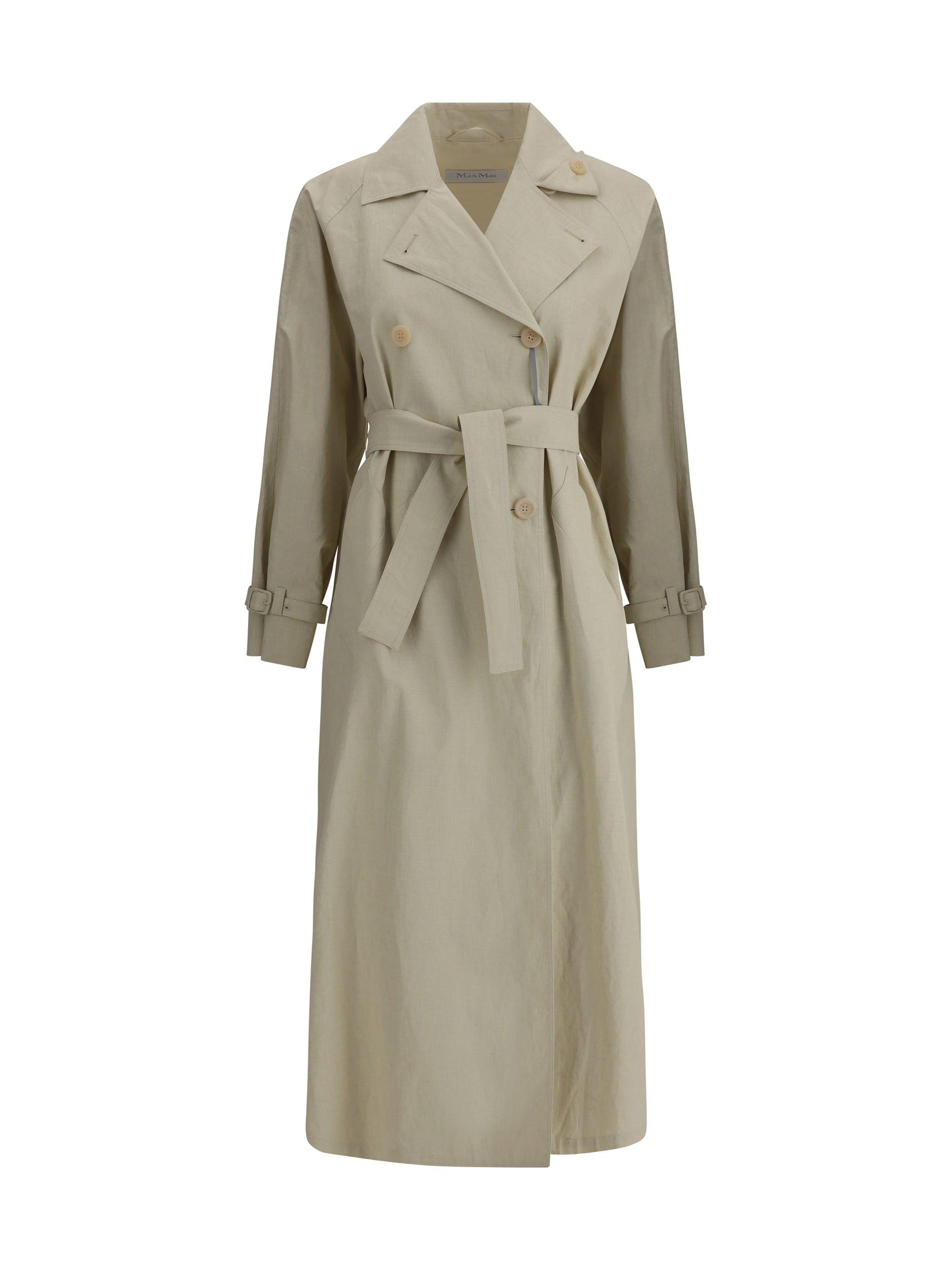 Max Mara Ronco Trench in Natural | Lyst