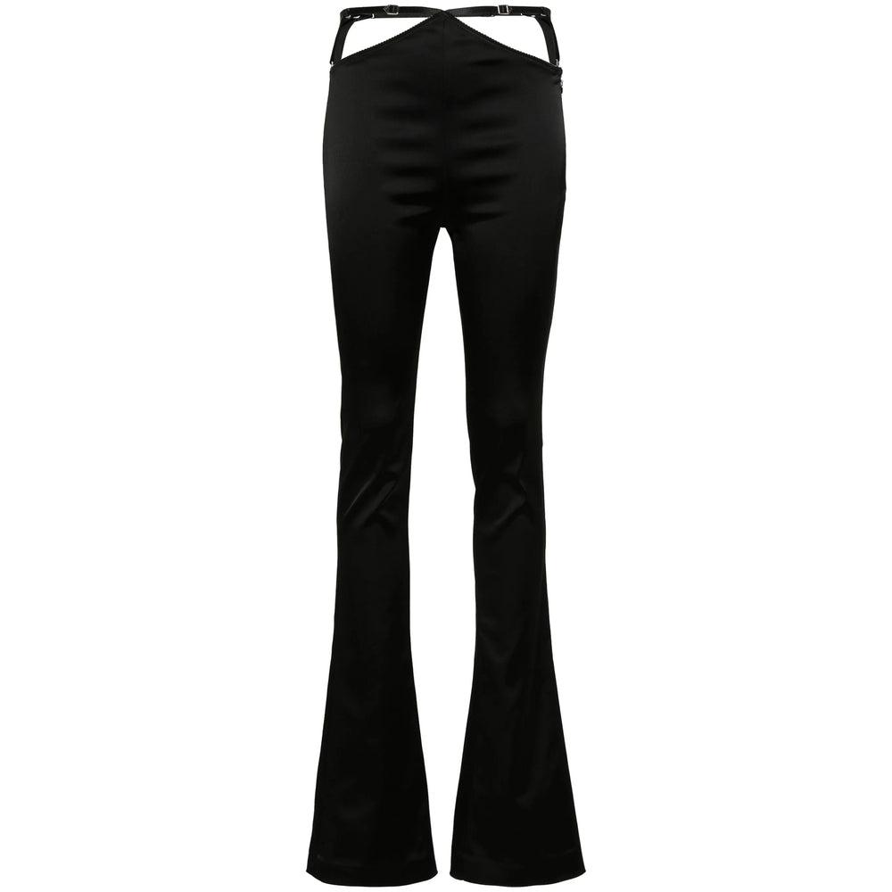 パンツ THE ATTICO Woman Pants Orange 222WCP63P060 317 The Attico Outlet: Rachel DropàDrop Go Live printed pants