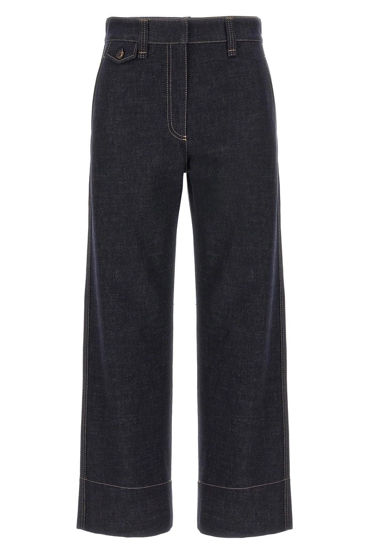 パンツ BRUNELLO CUCINELLI Women Straight Pants M0F70P8593 C7186 Blu 23688880_53631325_600.jpg