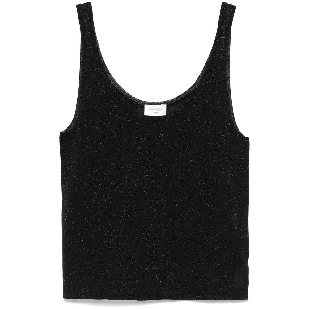 Tシャツ・カットソー SAINT LAURENT NAPPA TANK TOP Jersey tank top | Saint Laurent | OTTODISANPIETRO