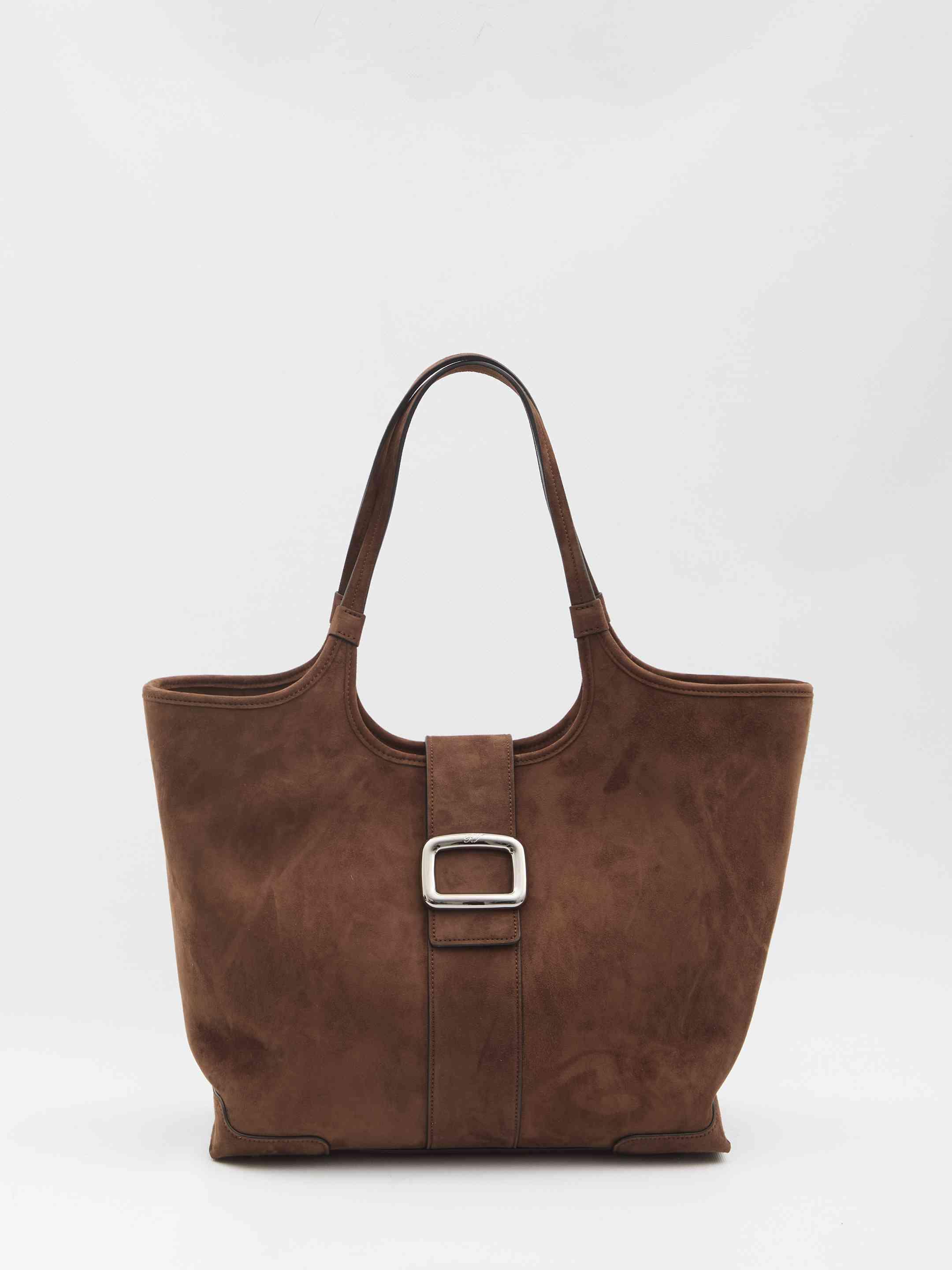トートバッグ ROGER VIVIER GRAND VIVIER MEDIUM LEATHER TOTE BAG Roger Vivier Tote bags for Women | Online Sale up to 48% off