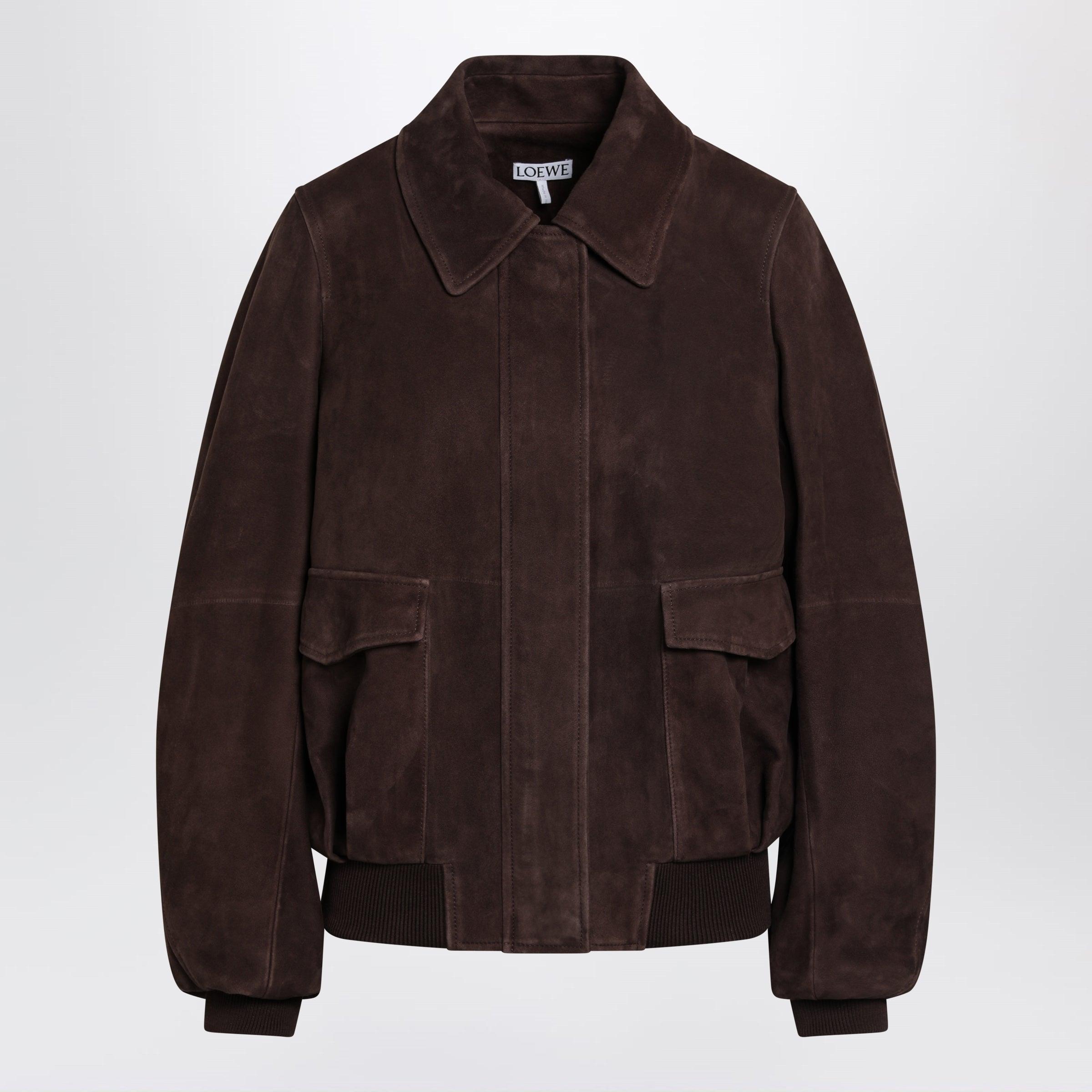 ジャケット・アウター Vintage Loewe fly front suede jacket Loewe Suede Bomber Jacket | Wardrobe Icons