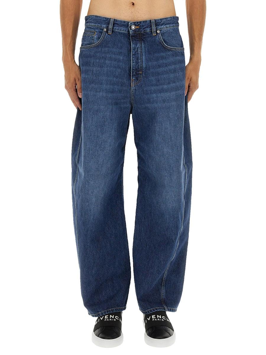 デニム・ジーパン Givenchy Relaxed Fit High-Waist Denim Jeans Givenchy Relaxed Fit Denim Pants | italist
