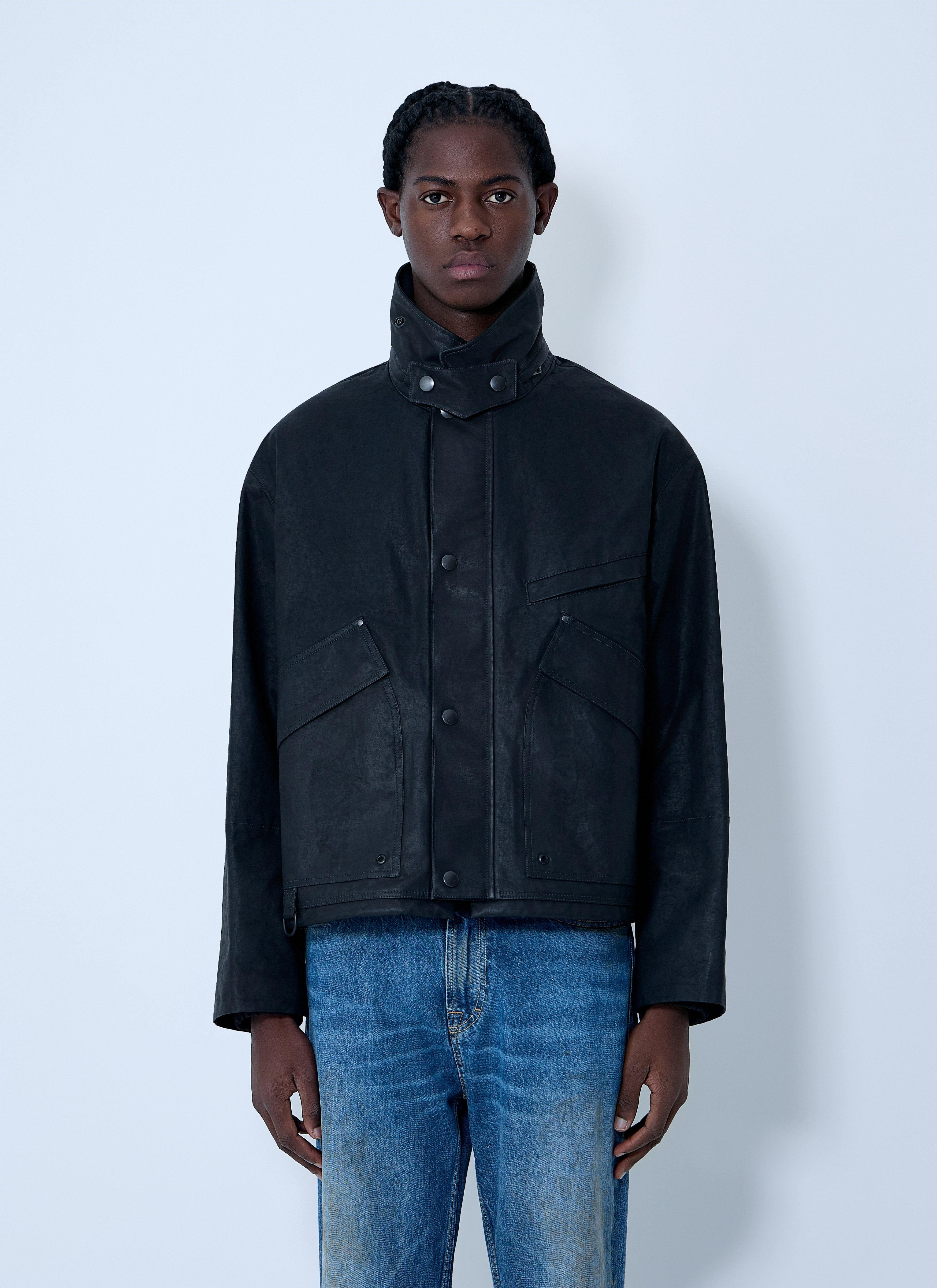 Lemaire Short Rain Jacket in Blue for Men | Lyst