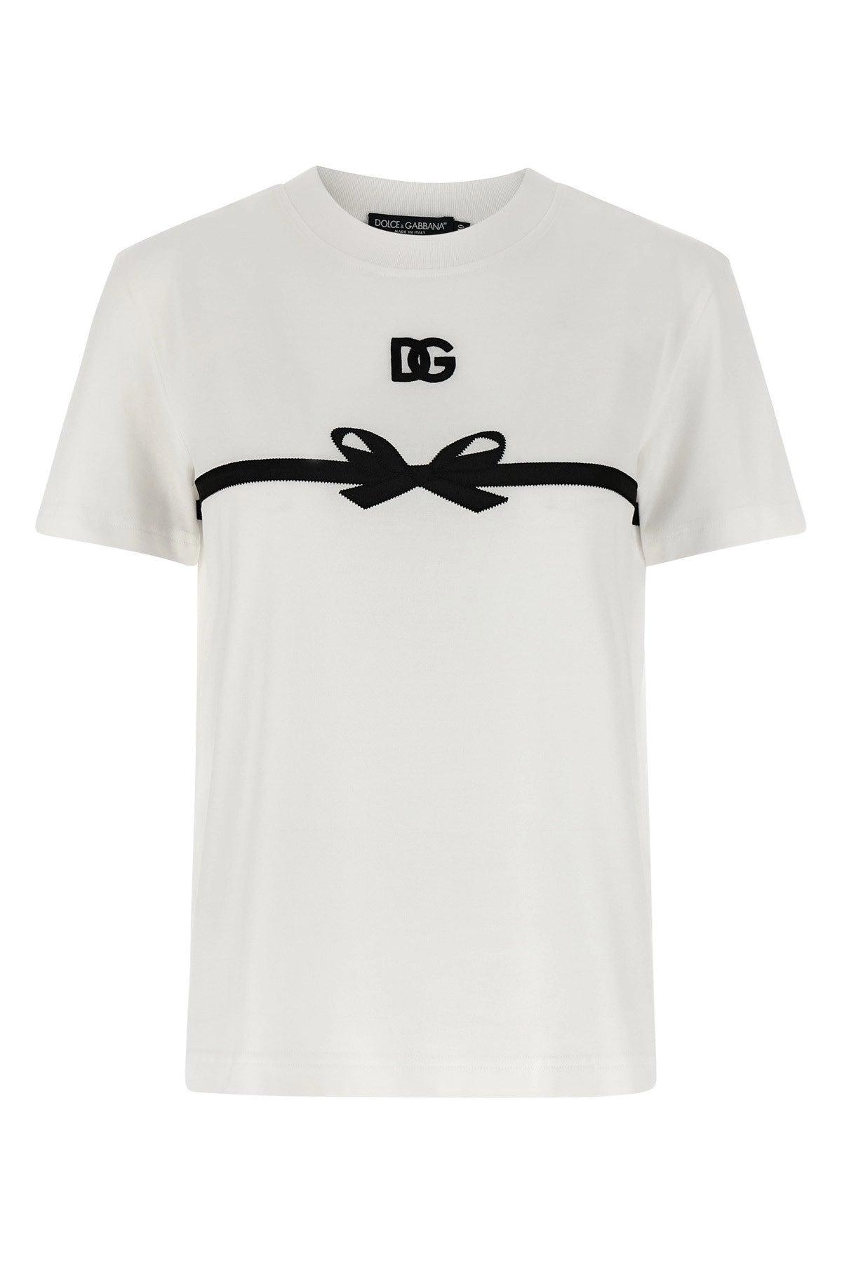 DOLCE & GABBANA レディース アイスクリーム Tシャツ Dolce & Gabbana 