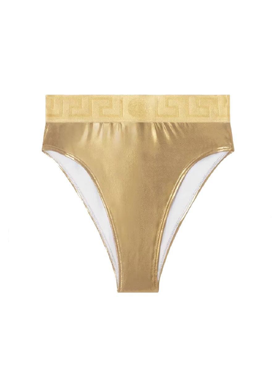 Versace Bikini Briefs in Metallic | Lyst Versace Bikini Briefs in Metallic | Lyst