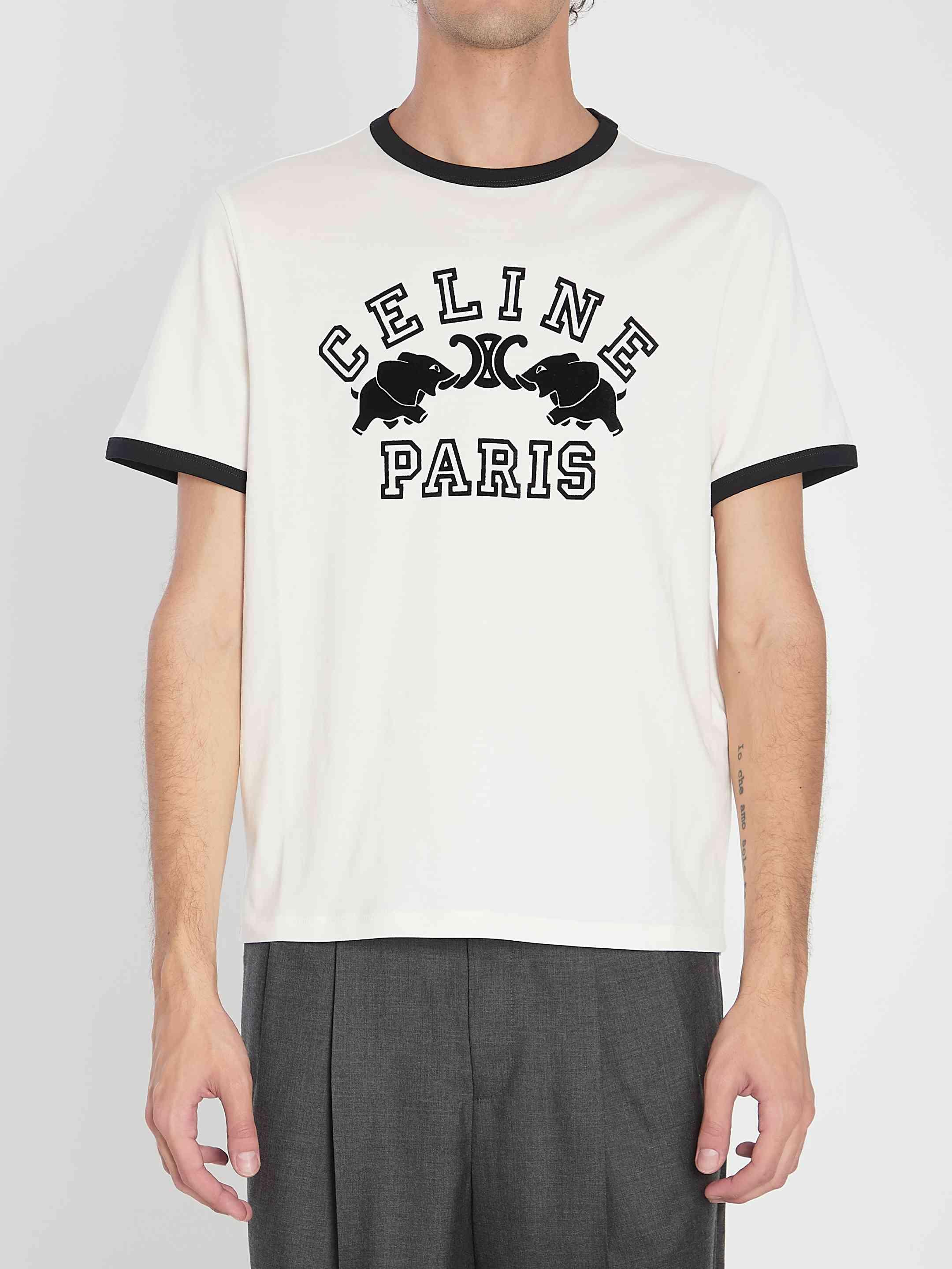 Celine Short sleeve t-shirts for Men | Online Sale up to 32