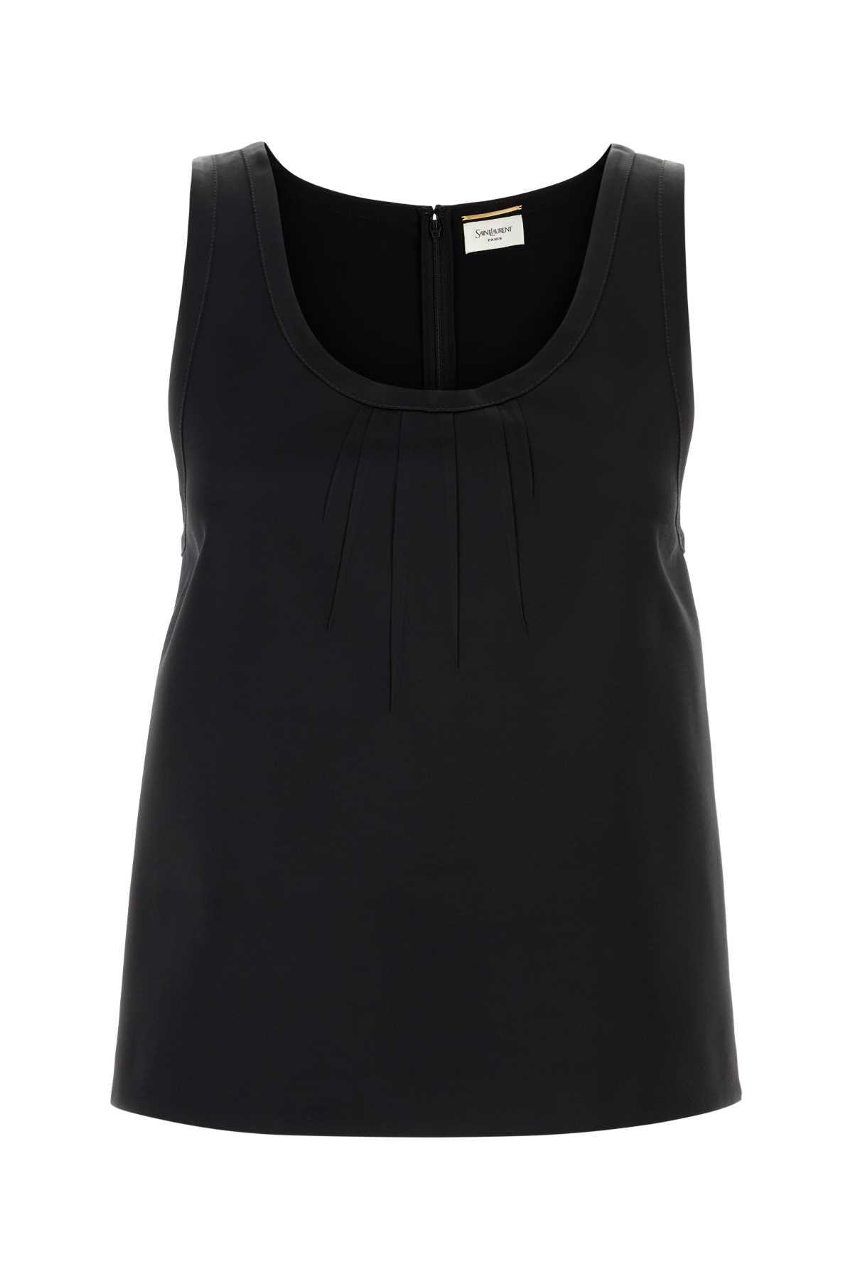 Women's Saint Laurent Sleeveless and tank tops | Lyst