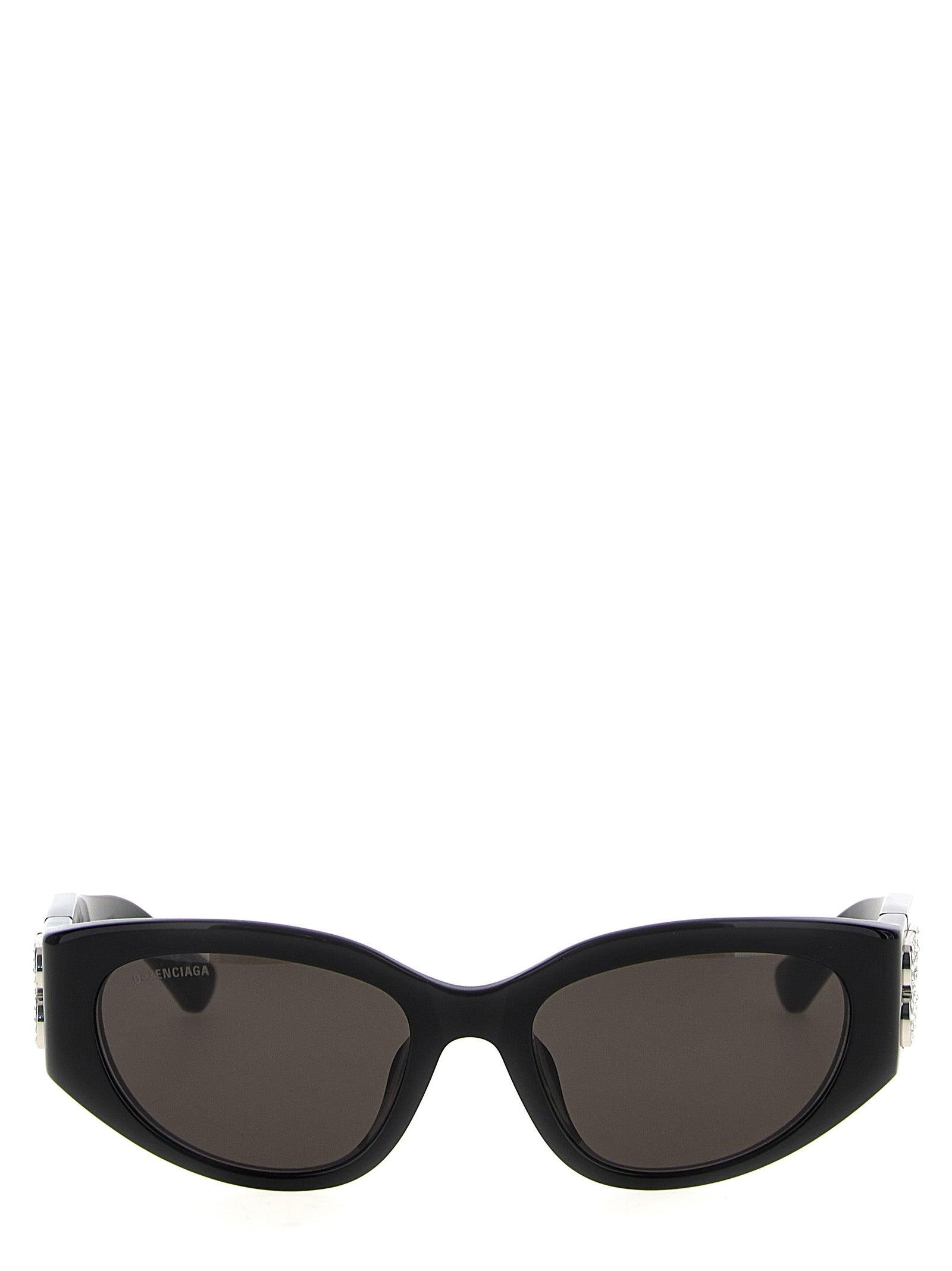 サングラス BALENCIAGA 'Bossy Round AF' Sunglasses (773502T0041 1000) Women's Bossy Round Af Sunglasses in Black | Balenciaga US