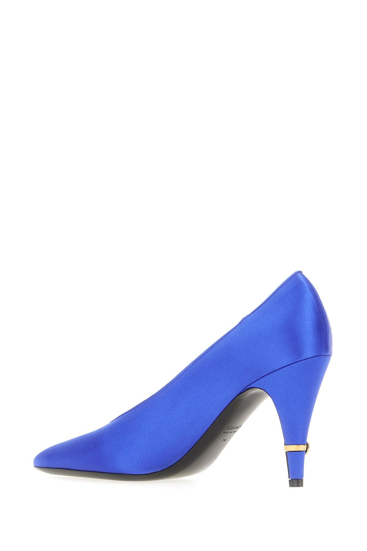 Blue Versace Shoes for Women | Lyst Blue Versace Shoes for Women | Lyst