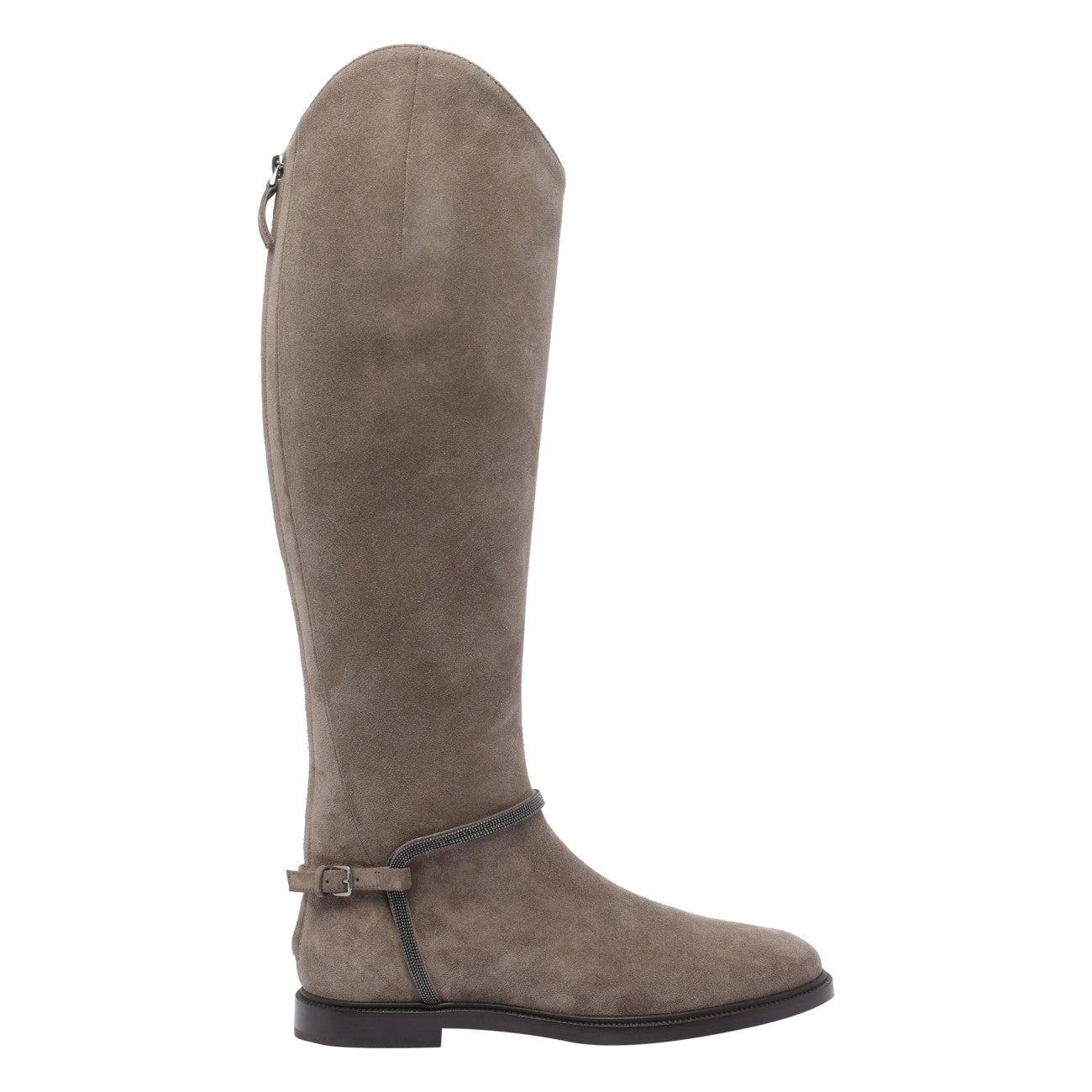 Brunello Cucinelli Knee-high boots for Women | Online Sale
