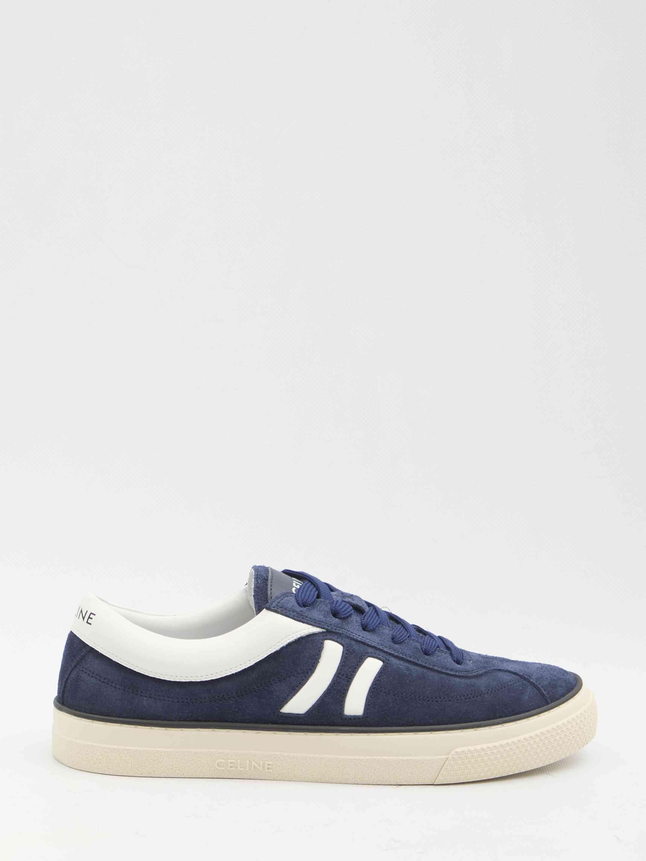 【関税&送料込】Celine Low Top Sunset Sneakers CELINE SUNSET LOW LACE-UP SNEAKER IN SUEDE CALFSKIN AND