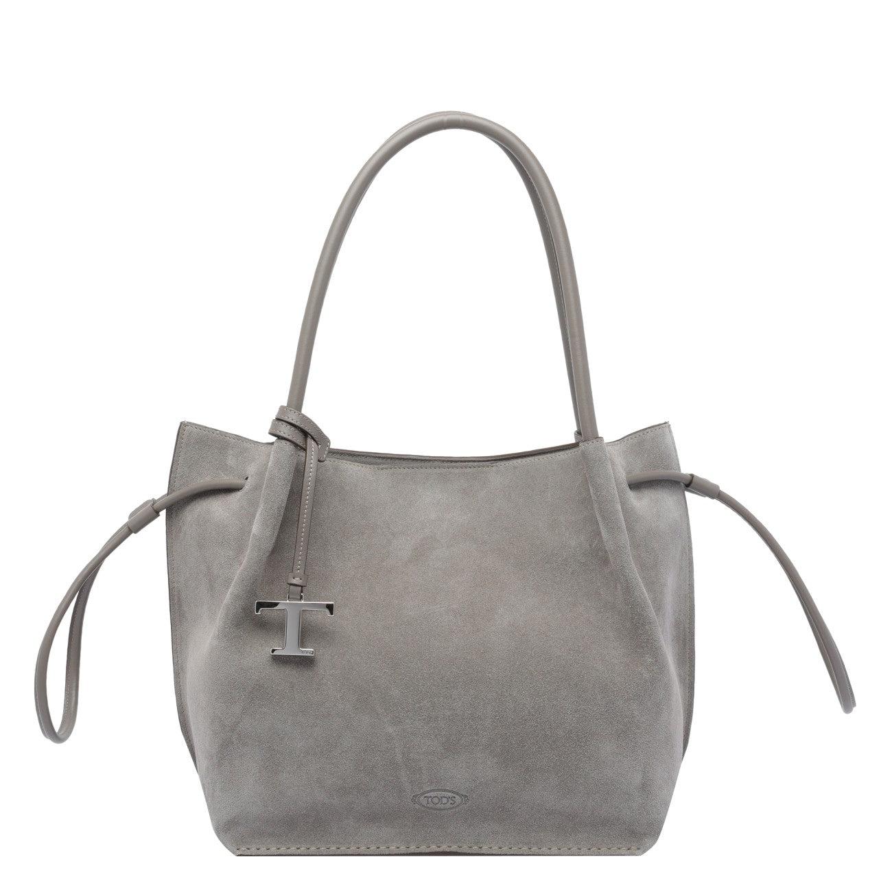 TOD'S MEDIUM SUEDE BUCKET BAG【関税送料込】 Woman BROWN Bucket Bag in Suede Medium XBWAPIE0300RZLPZ0ZQ7