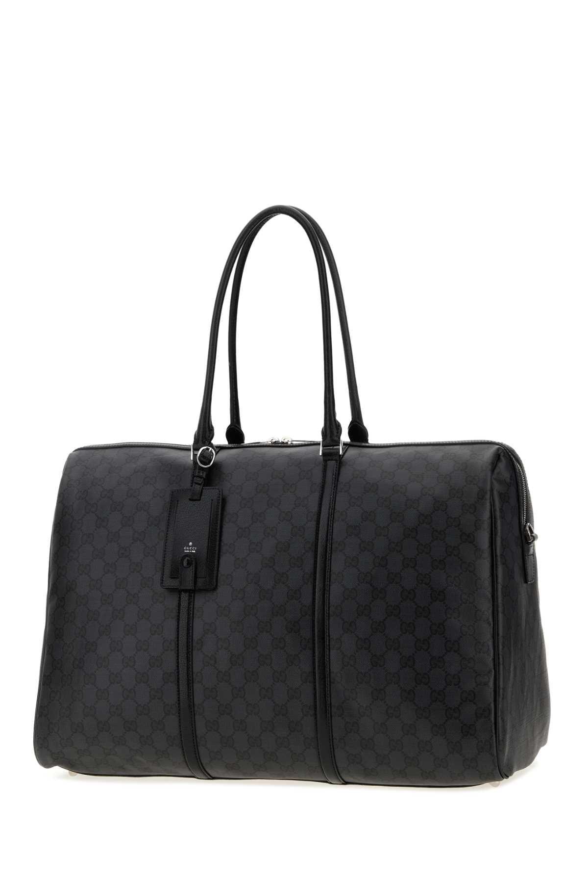 gucci men women's handbag travel bag duffle bag Large With Web and combines different generations of design into one aesthetic narrative Gucci Carry on duffle bag