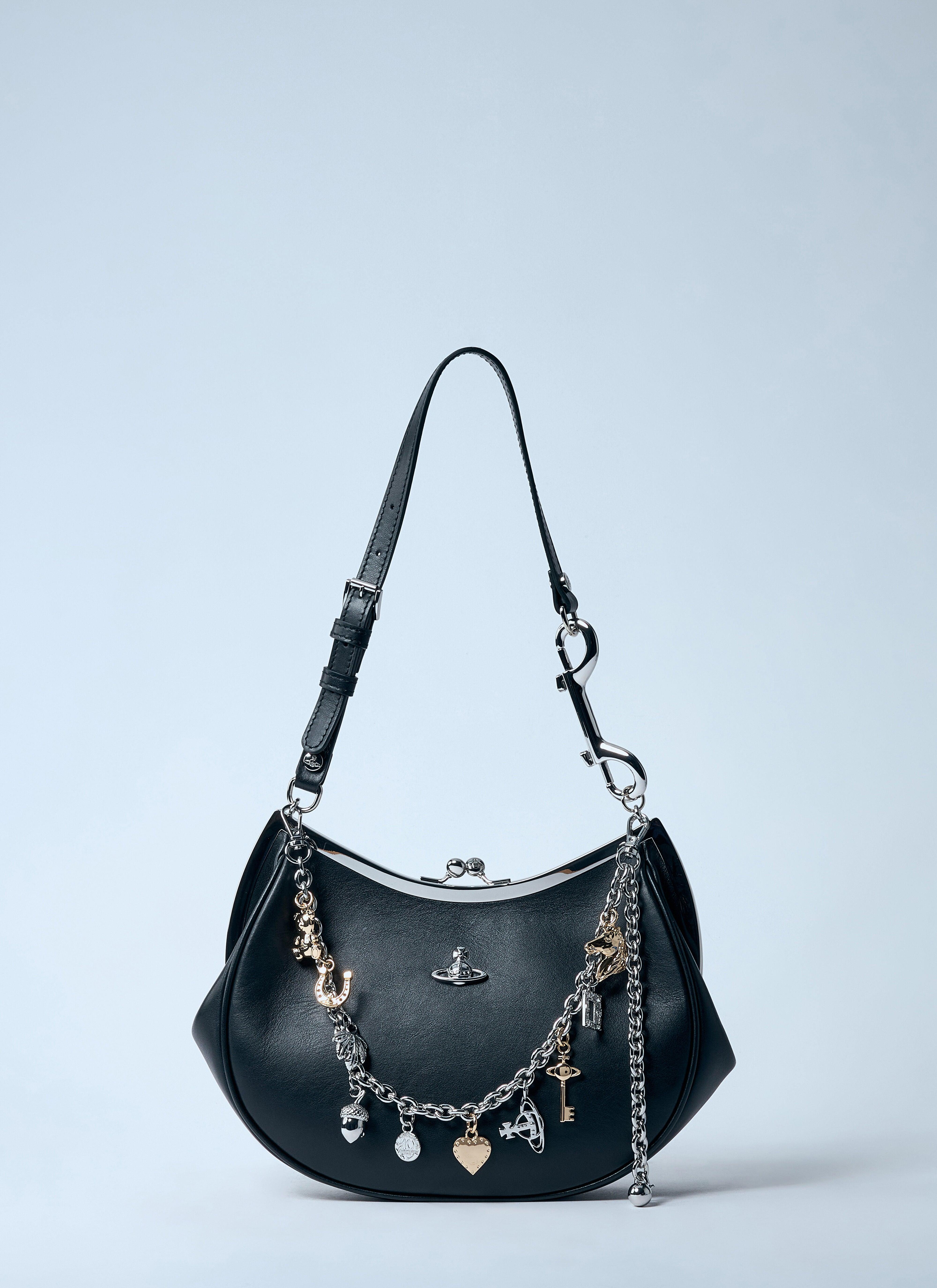 Vivienne Westwood Charm Frame Handbag in Blue | Lyst
