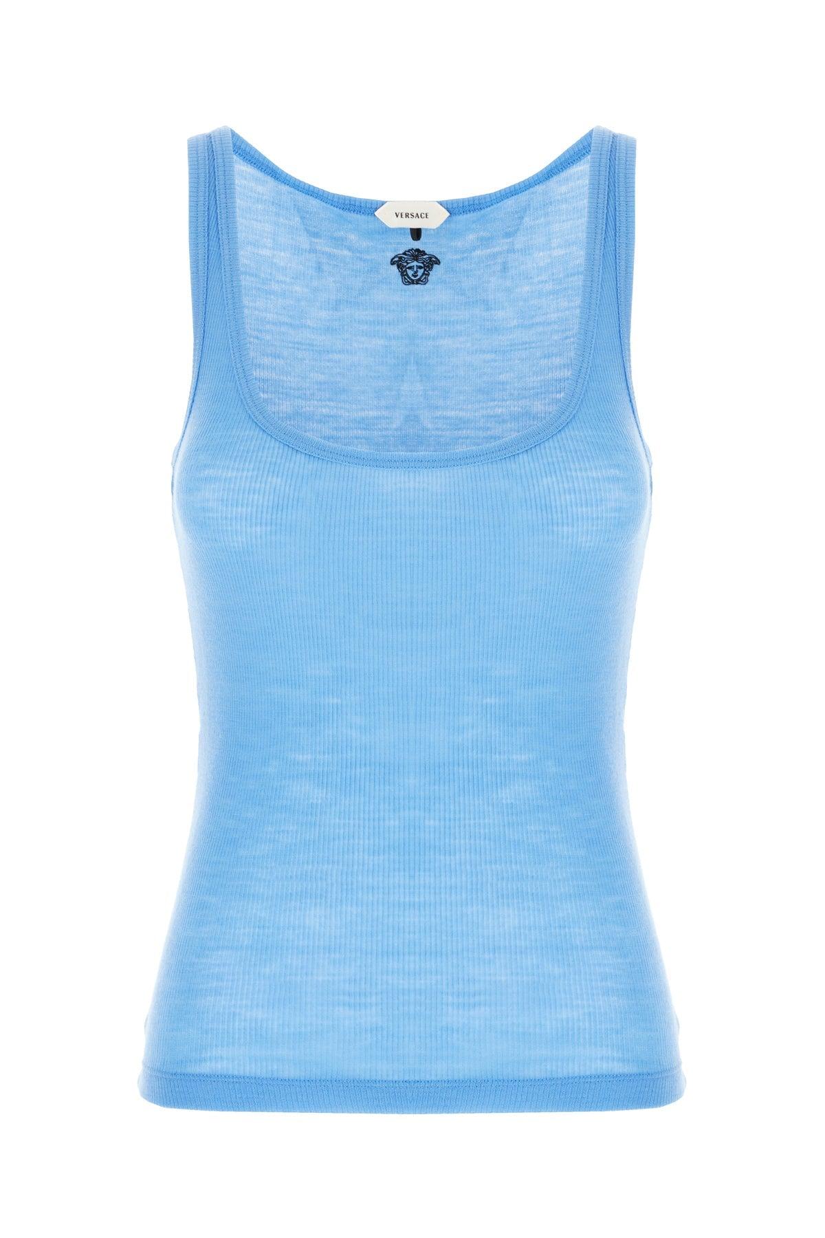 Versace Sleeveless and tank tops for Women | Online Sale up to 65