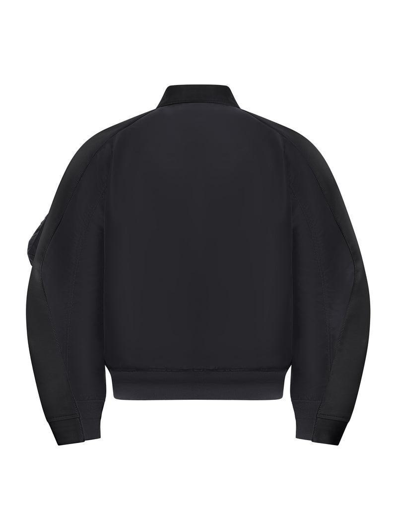 Sacai Cotton Chino X Nylon Twill Blouson in Blue for Men | Lyst