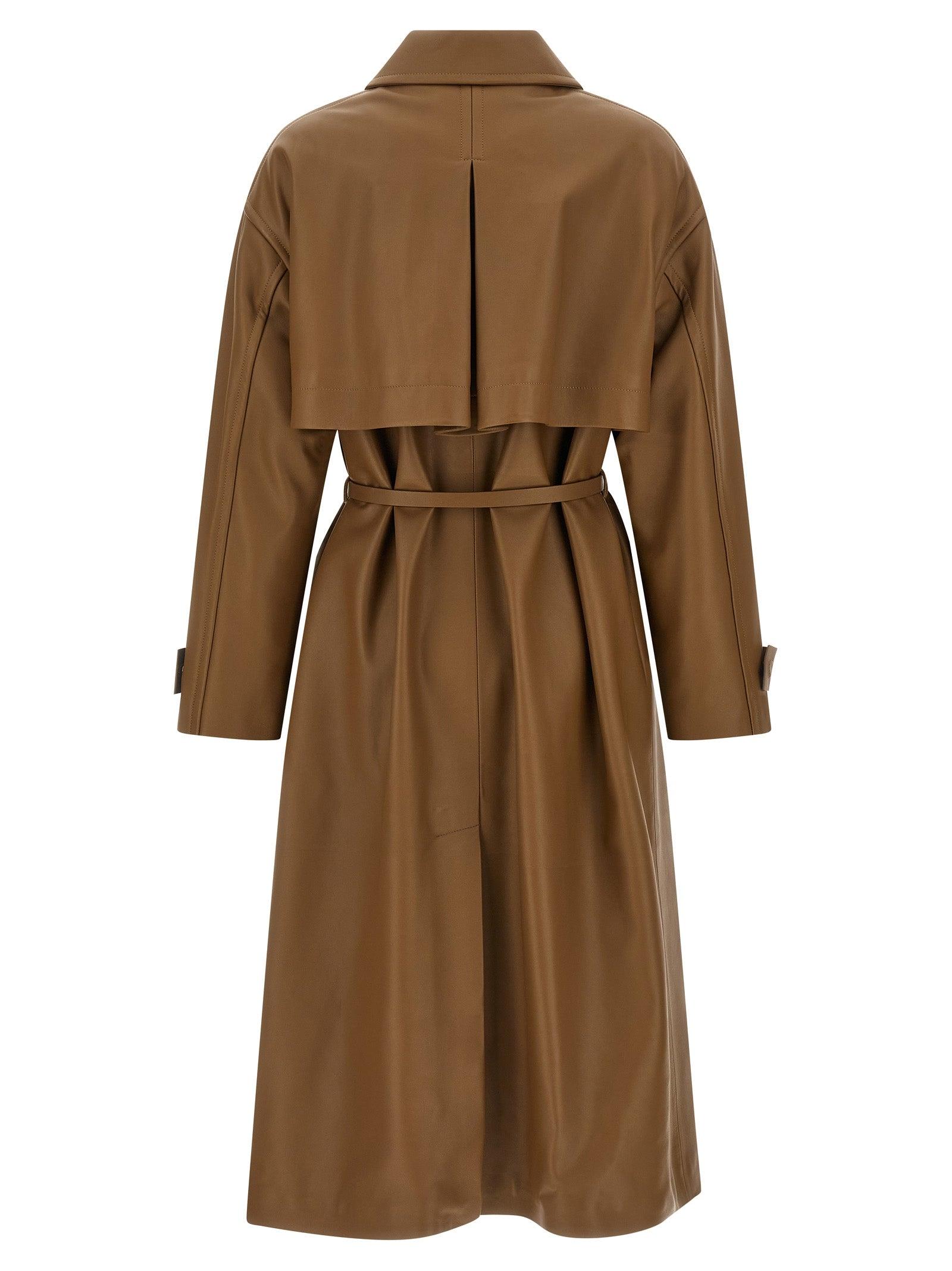 K*E様 Fendi ブラウン ロゴトレンチコート fendi-Brown-Nappa-Trench-Coat.jpeg