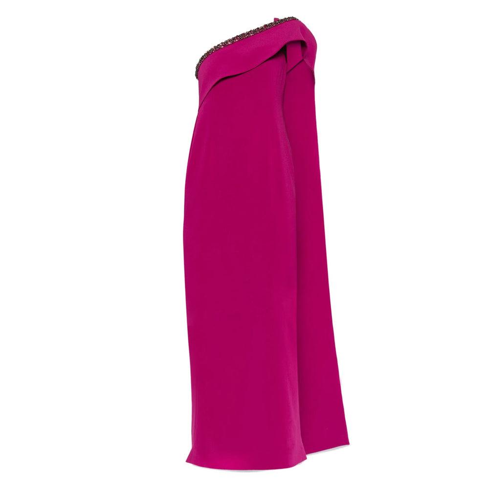 roland mouret hot pink dress Kate Hudson Wore Roland Mouret On The Jonathan Ross Show