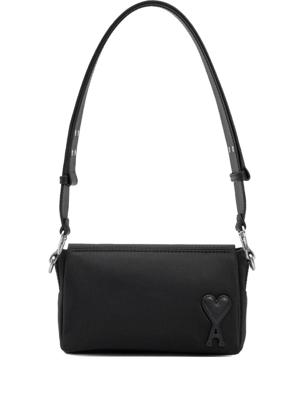 ショルダーバッグ Marcel Shoulder Bag - AMI Paris - Nylon - Black BLACK Black Nylon Marcel Bag | AMI PARIS