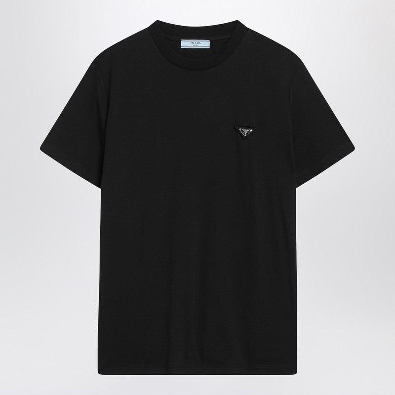 Tシャツ・カットソー PRADA Woman T-Shirt Lilac 3557B16XS F0203 Mauve Printed Jersey T-shirt | PRADA