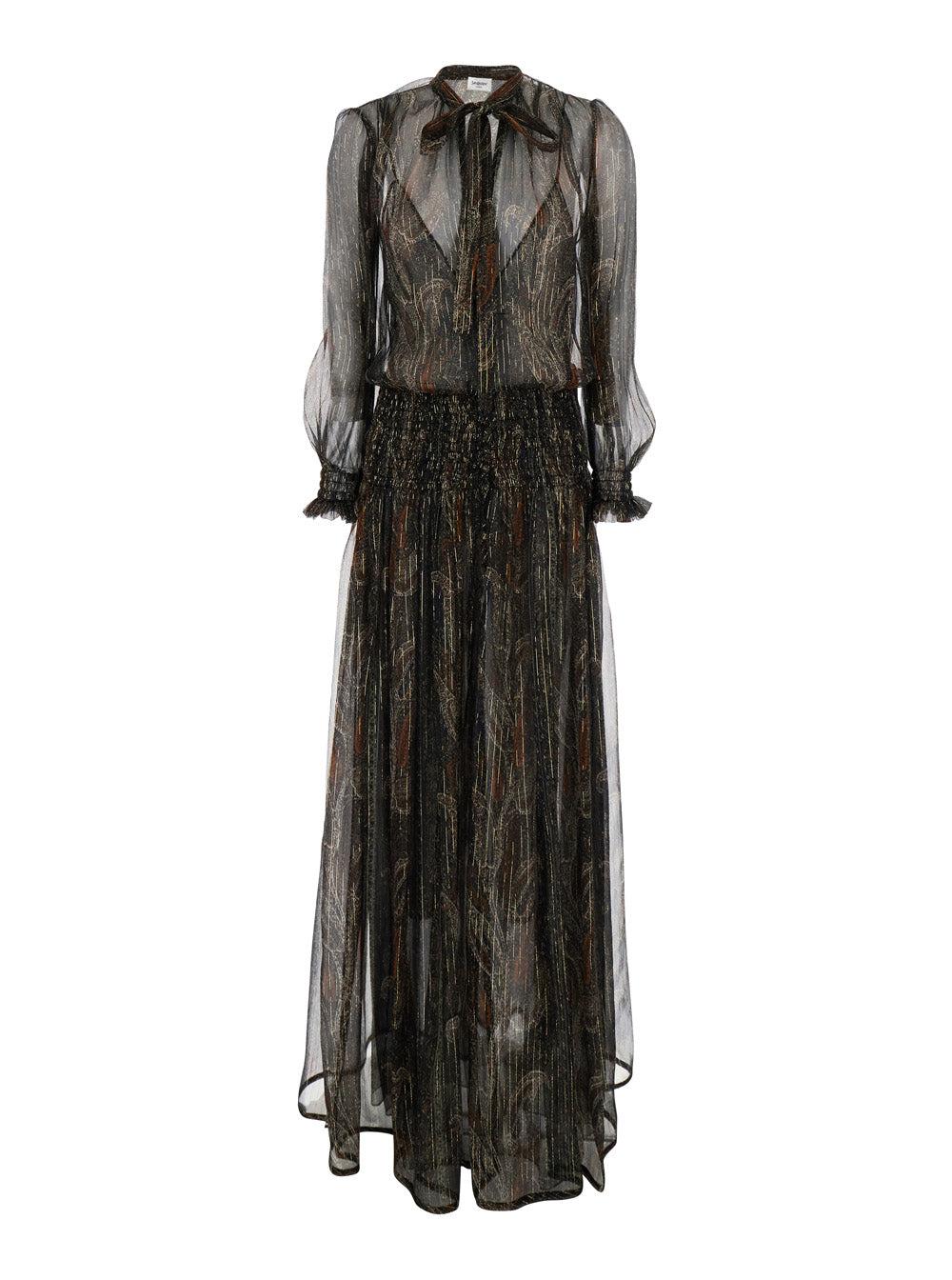Women's Saint Laurent Maxi dresses | Lyst