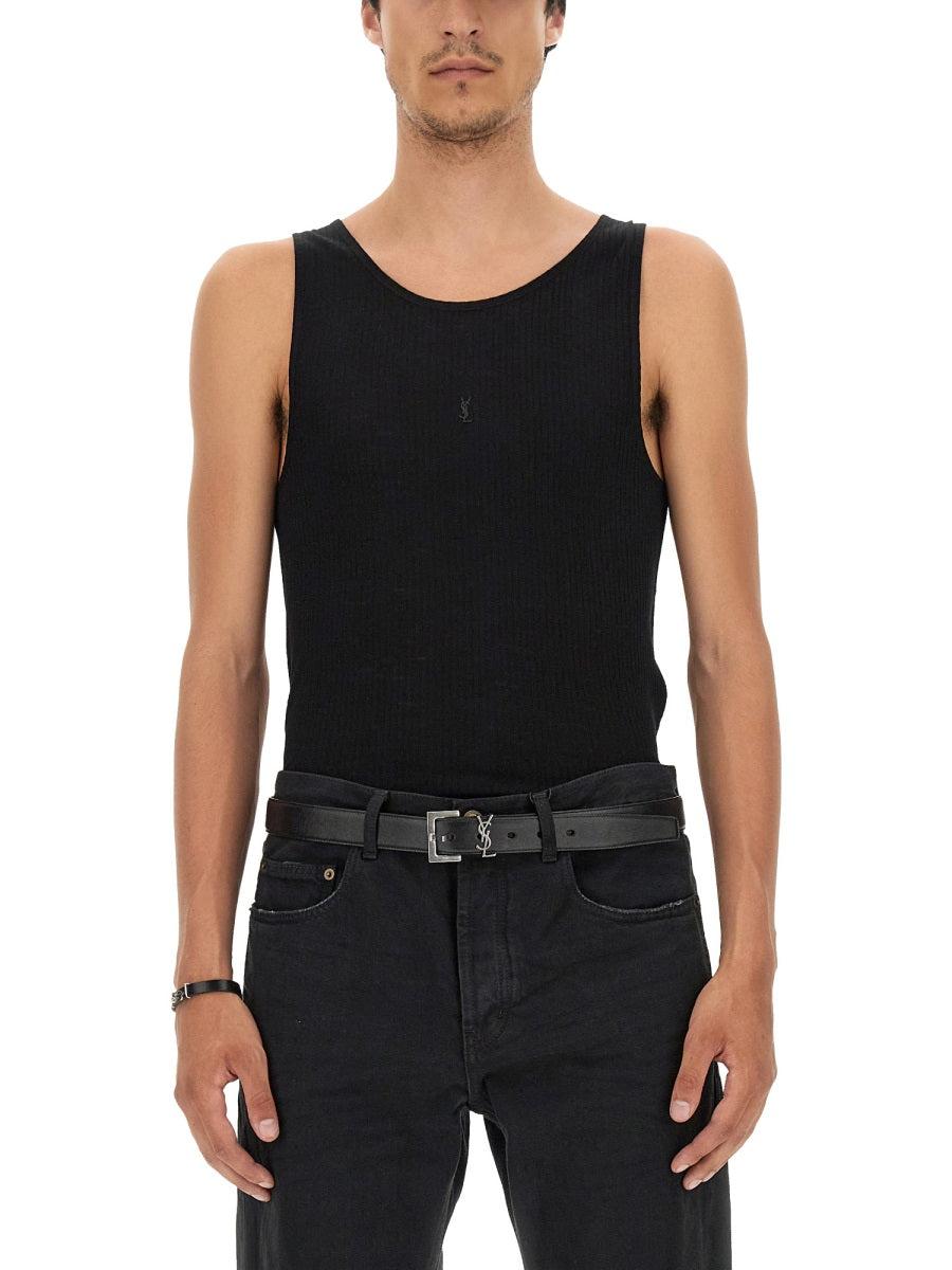 Men's Saint Laurent Sleeveless t-shirts | Lyst