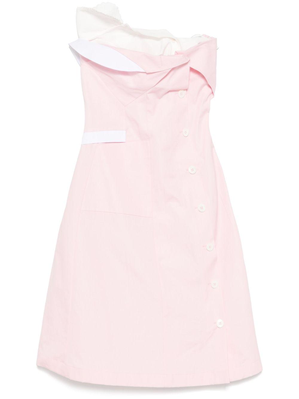 ワンピース MIU MIU  Cotton short dress MIU MIU Cotton Mini Dress - Black | Garmentory
